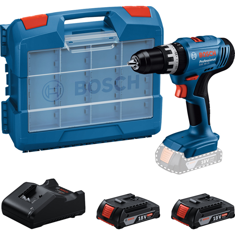 Akku-Schlagbohrschrauber GSB 18V-25  Professional, 18Volt