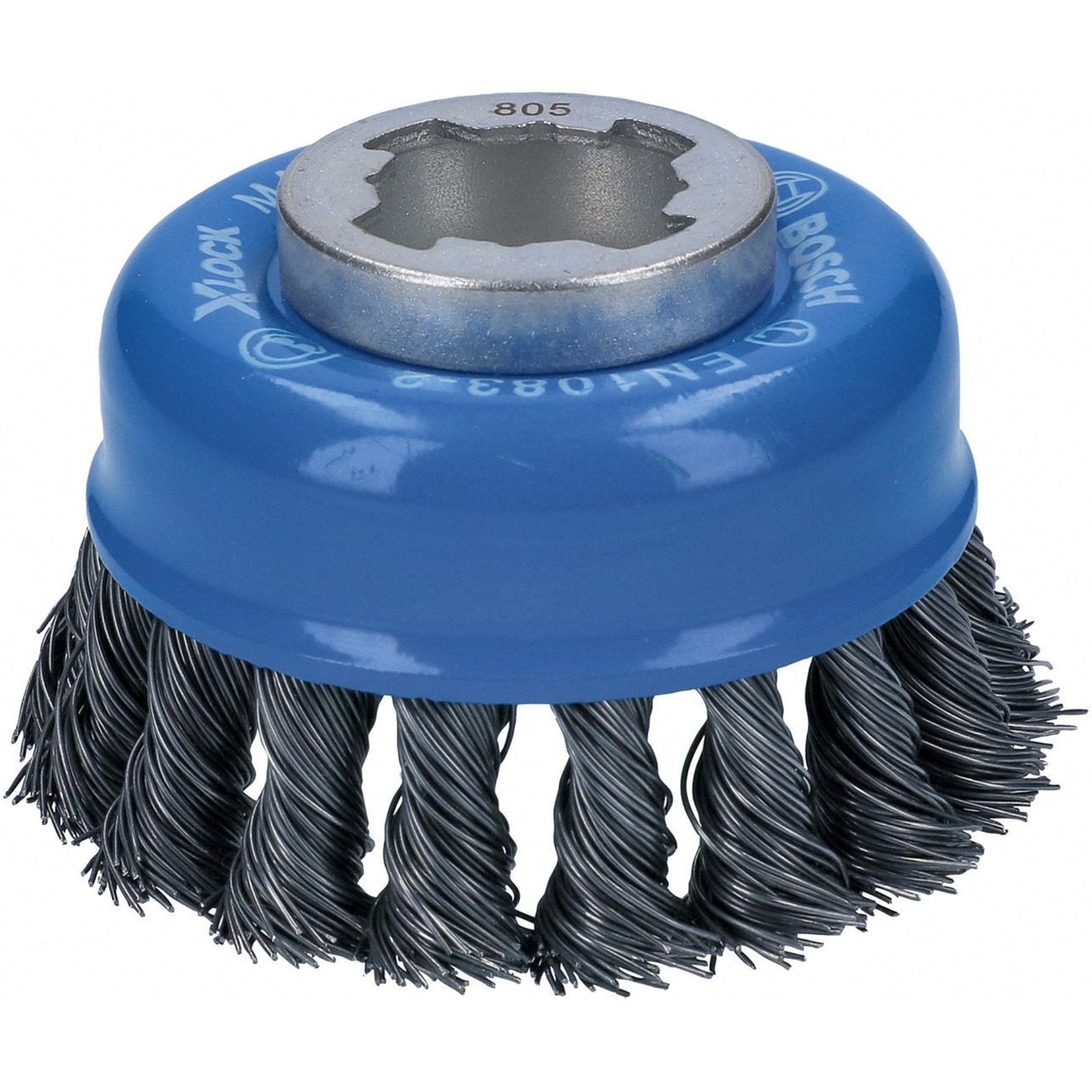 PRO Metal heavy X-Lock Topfbürste, Ø 75mm, gezopft