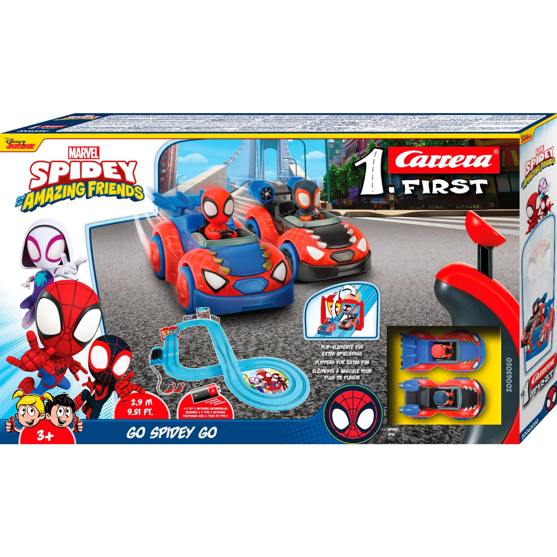 Carrera FIRST Spidey – Go Spidey Go!, Rennbahn | 04007486630505 Carrera FIRST Spidey – Go Spidey Go!, Rennbahn | 04007486630505