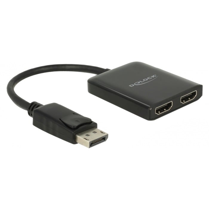 DisplayPort Splitter 1.4 > 2x HDMI MST