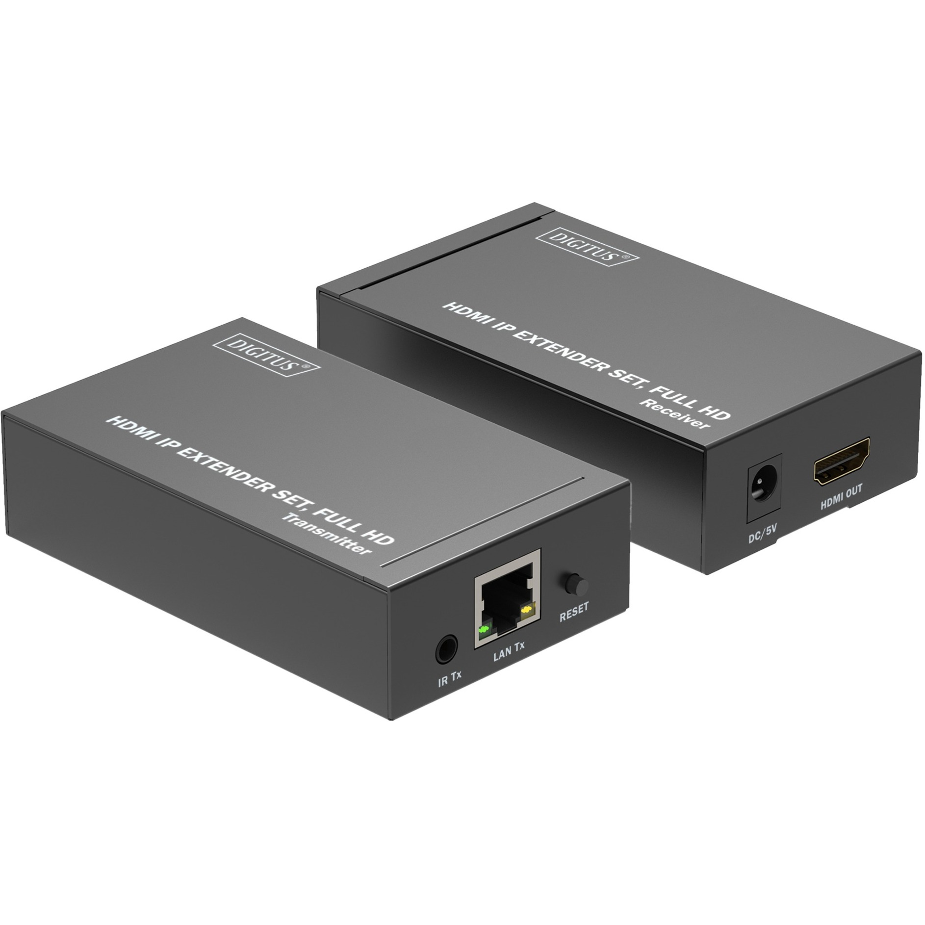 Digitus HDMI IP Extender Set, HDMI Verlängerung | 04016032482666