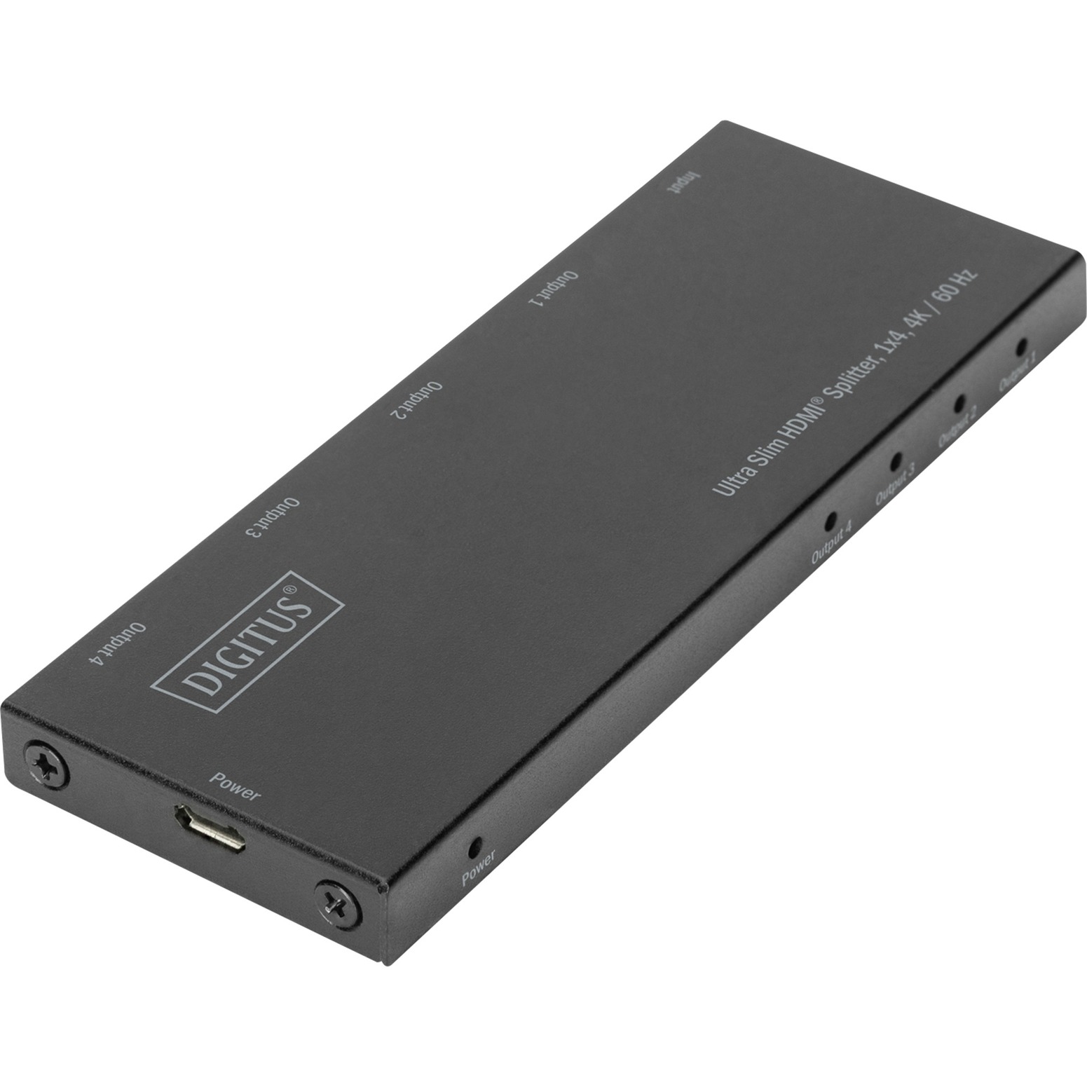 Ultra Slim HDMI Splitter, 1x4, 4K / 60 Hz