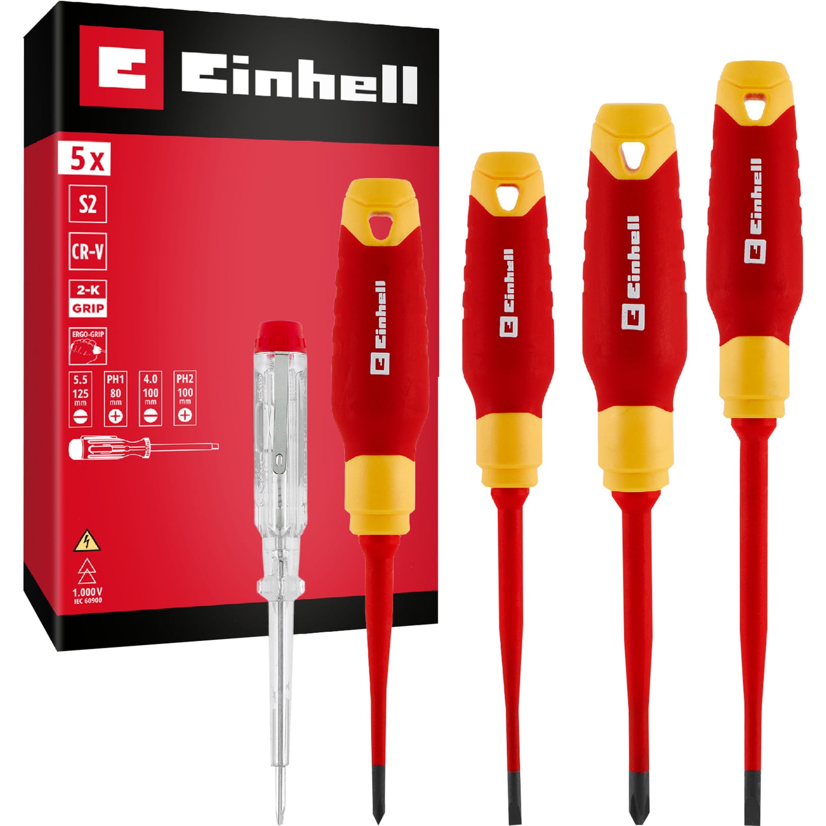Elektriker-Schraubendreher-Set VDE, 5-teilig