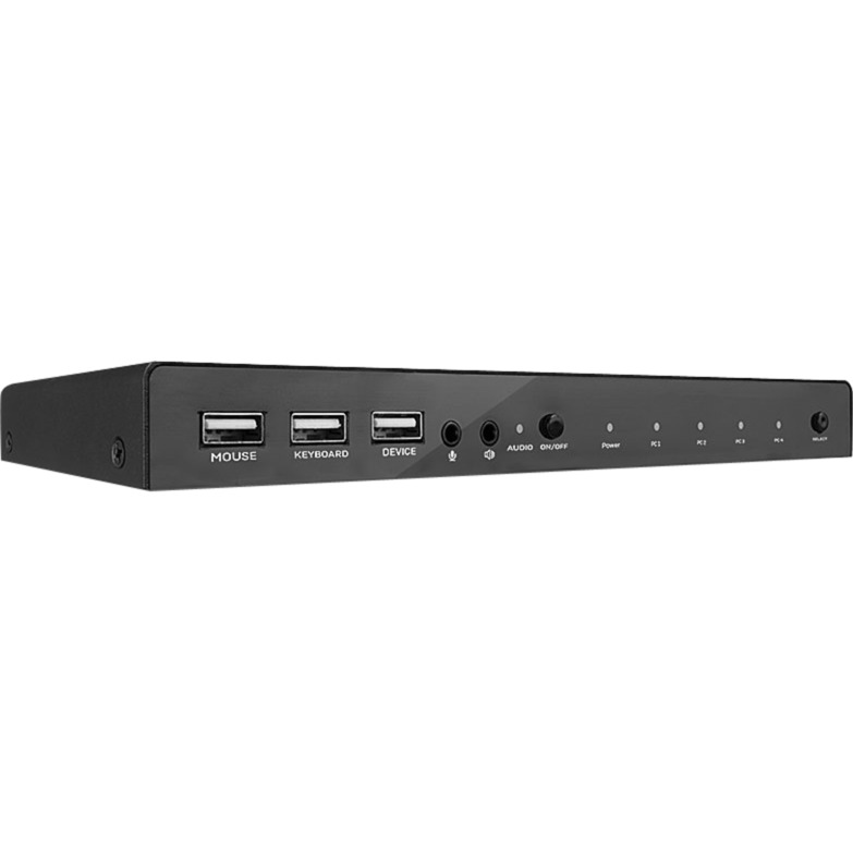 Lindy 4 Port KVM Switch HDMI 4K60, USB 2.0 & Audio, KVM-Switch | 04002888328104 Lindy 4 Port KVM Switch HDMI 4K60, USB 2.0 & Audio, KVM-Switch | 04002888328104