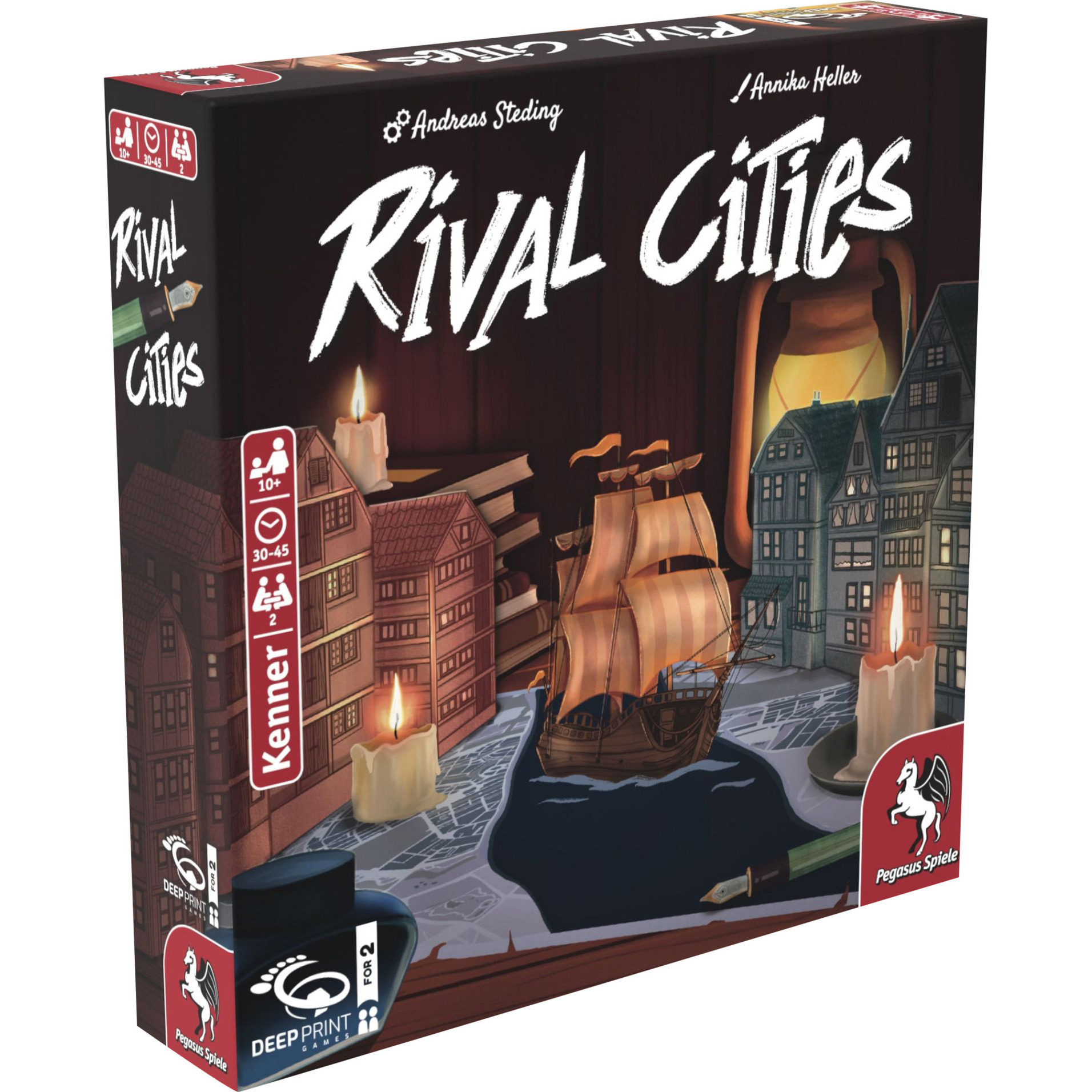Deep Pint Games Rival Cities, Brettspiel