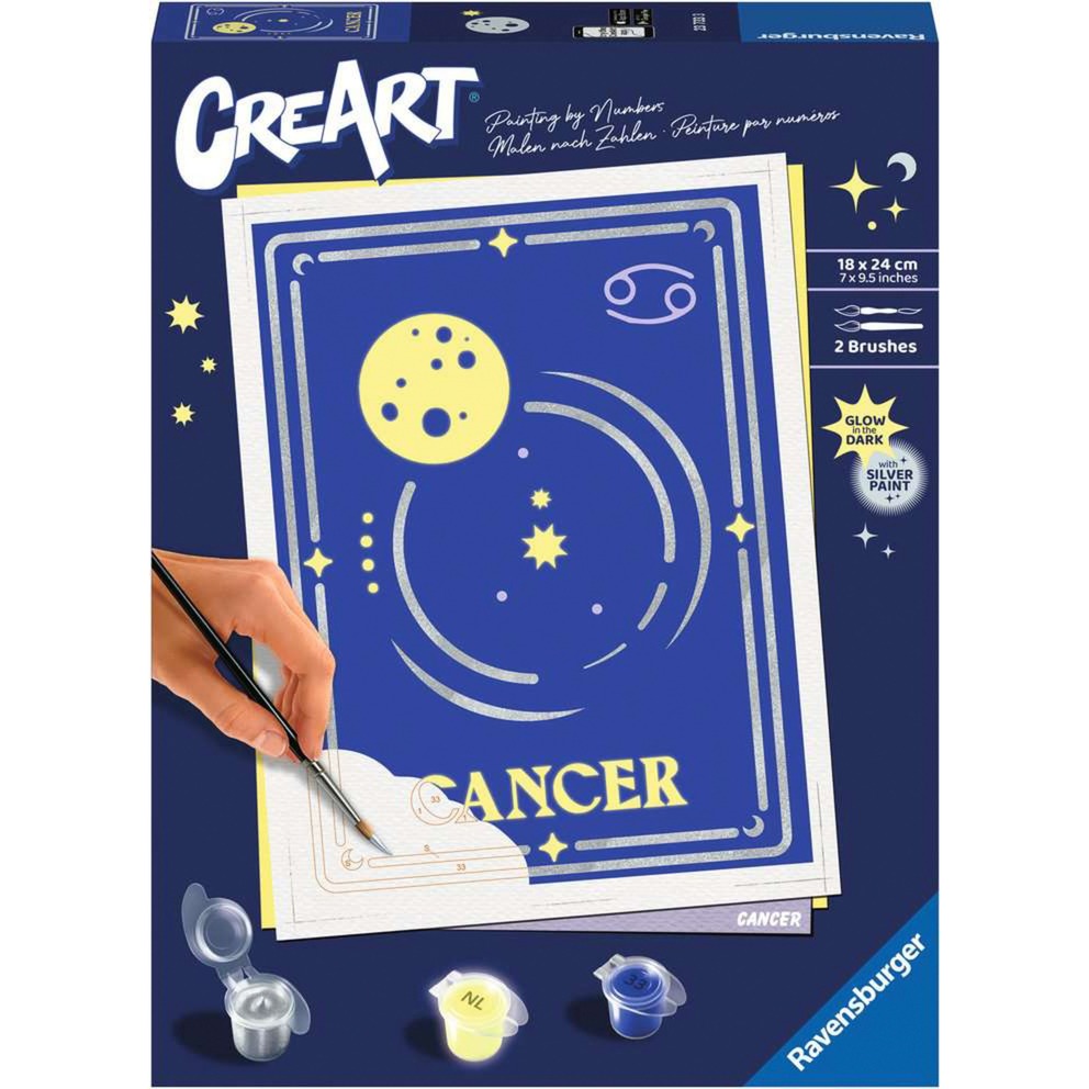 CreArt - Sternzeichen Krebs, Malen
