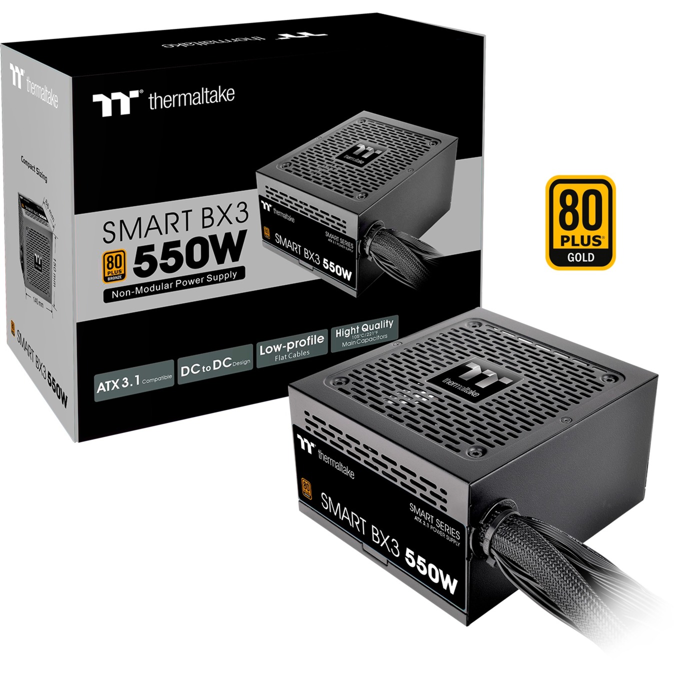 Thermaltake SMART BX3 550W, PC-Netzteil | 04711475642942 Thermaltake SMART BX3 550W, PC-Netzteil | 04711475642942