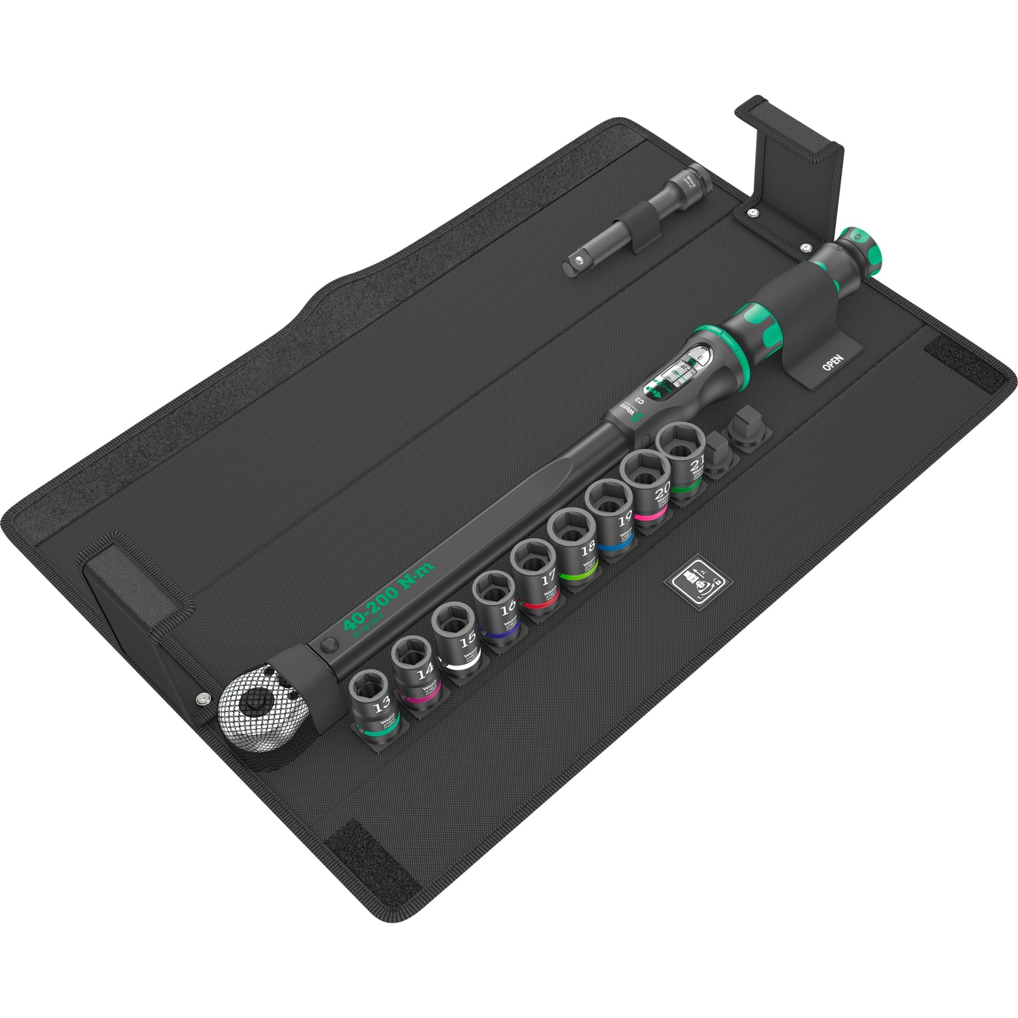 Click-Torque C 3 Set 2 für Betonverschraubung, 1/2", Drehmomentschlüssel