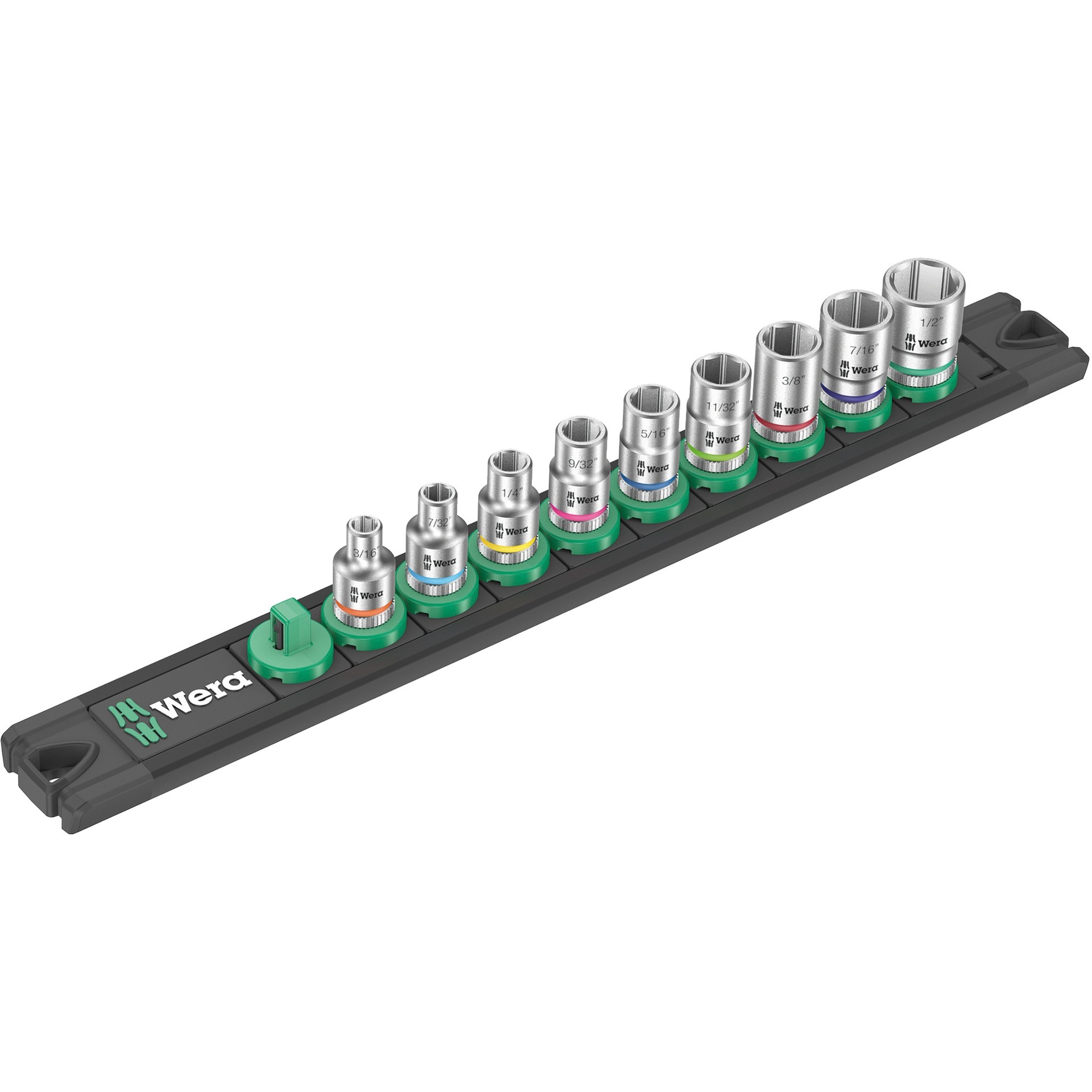 Nuss-Magnetleiste A Imperial 1 Steckschlüsseleinsatz-Satz 1/4", zöllig