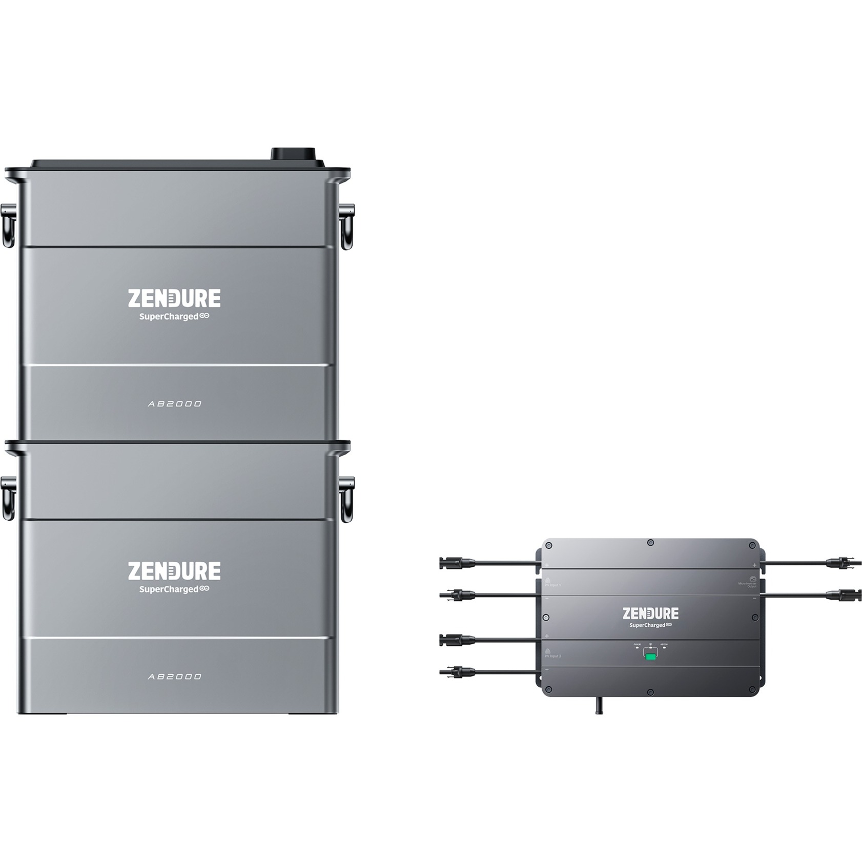 Zendure SolarFlow Set 3,84kWh, Smart PV Hub inkl. 2x Powerstation AB2000, 0% MWST | 04262440563354 Zendure SolarFlow Set 3,84kWh, Smart PV Hub inkl. 2x Powerstation AB2000, 0% MWST | 04262440563354