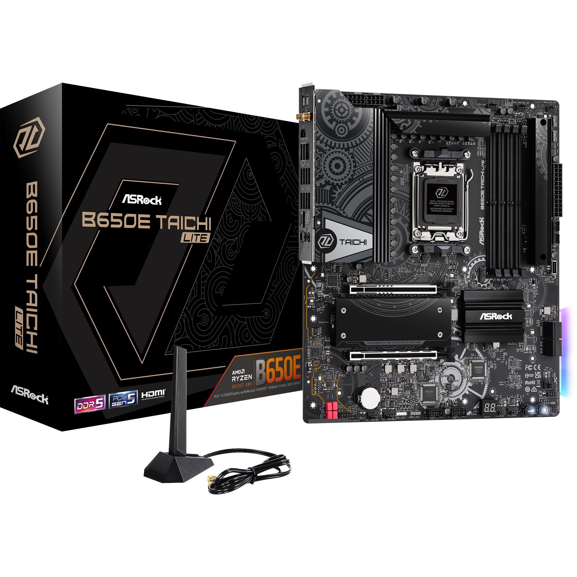 ASRock B650E TAICHI LITE, Mainboard | 04710483943508 ASRock B650E TAICHI LITE, Mainboard | 04710483943508