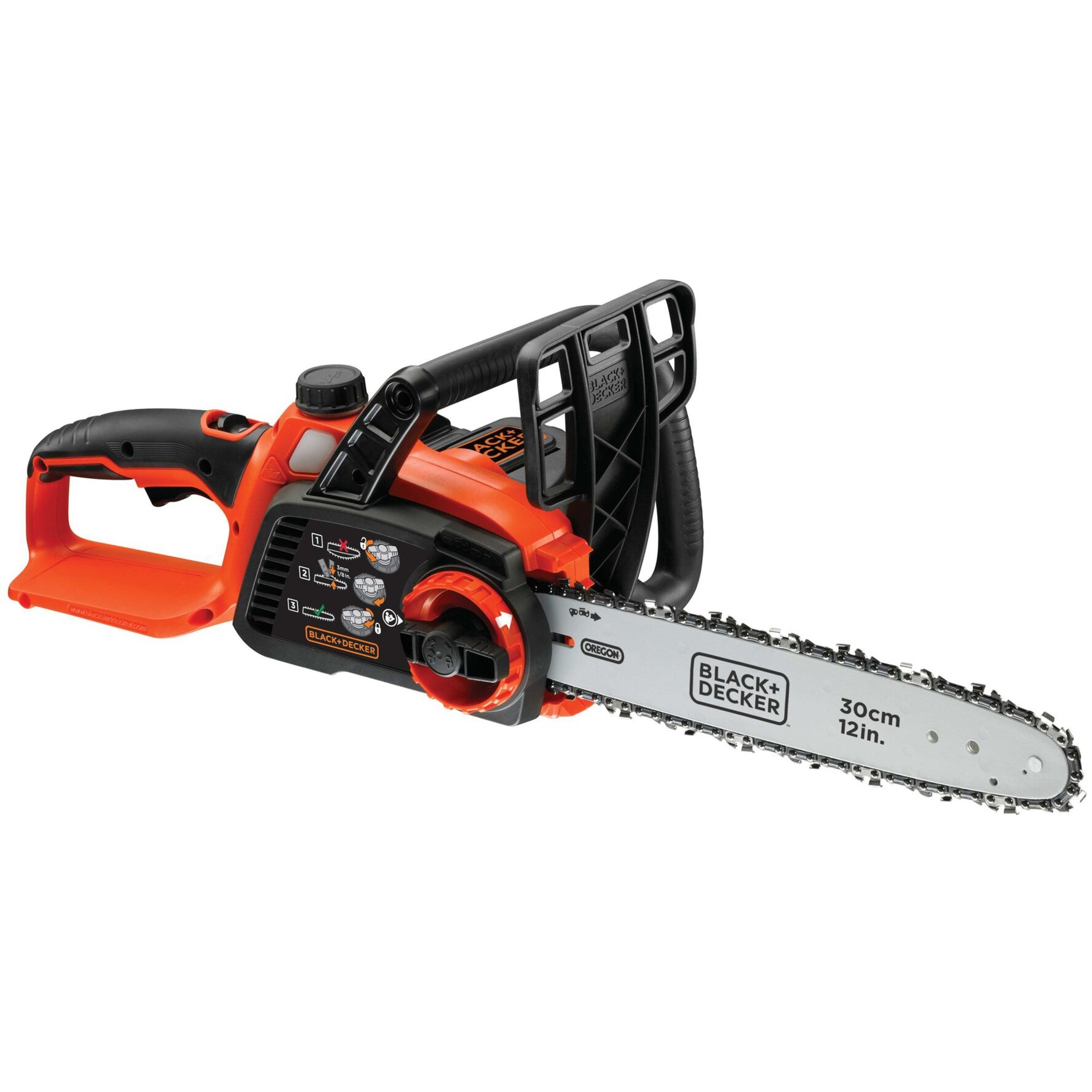 BLACK+DECKER Akku-Kettensäge GKC3630L20, Elektro-Kettensäge | 05035048480731 BLACK+DECKER Akku-Kettensäge GKC3630L20, Elektro-Kettensäge | 05035048480731