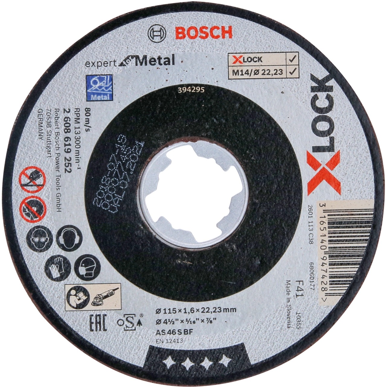 PRO Metal X-LOCK Trennscheibe, Ø 115mm