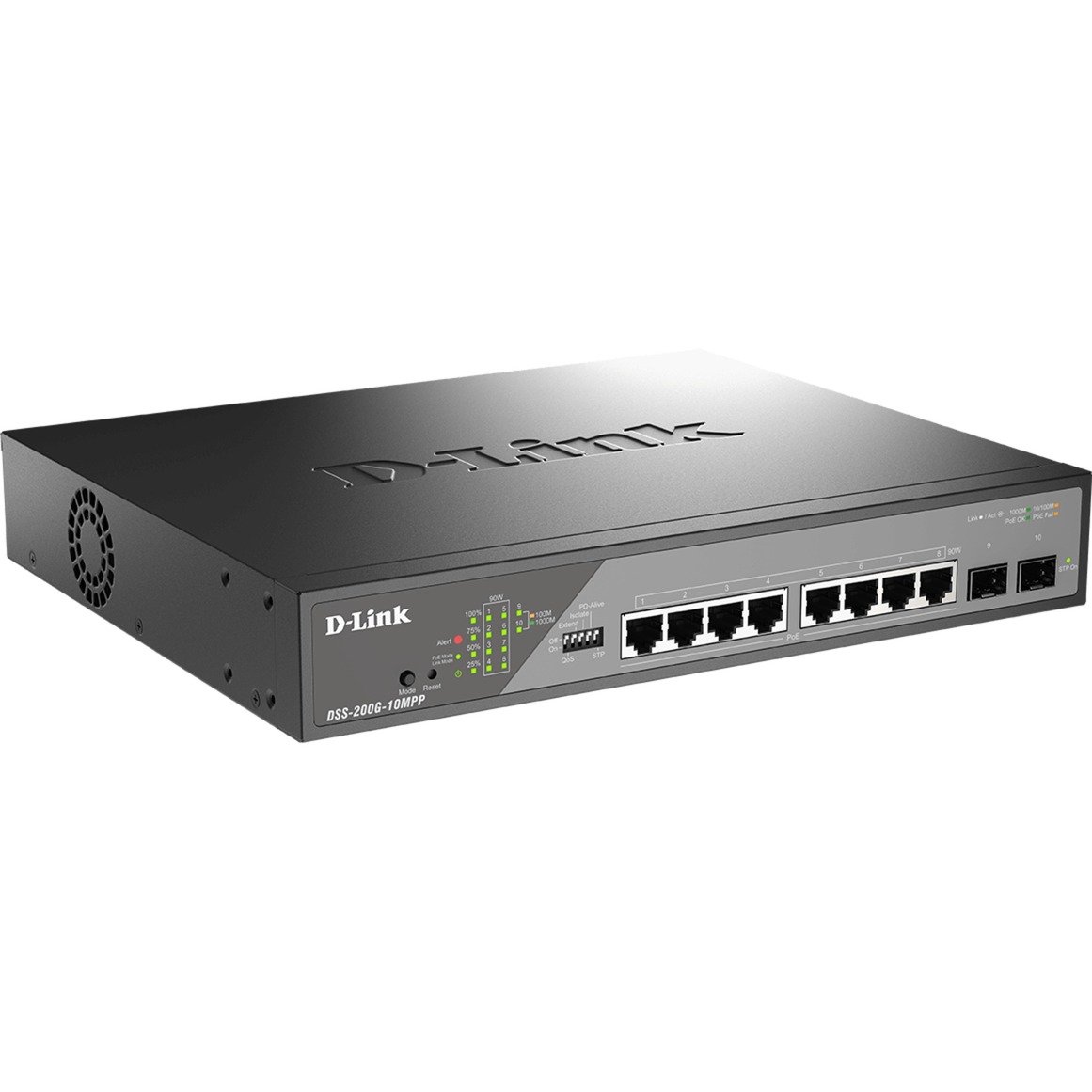 DSS-200G-10MPP/E, Switch