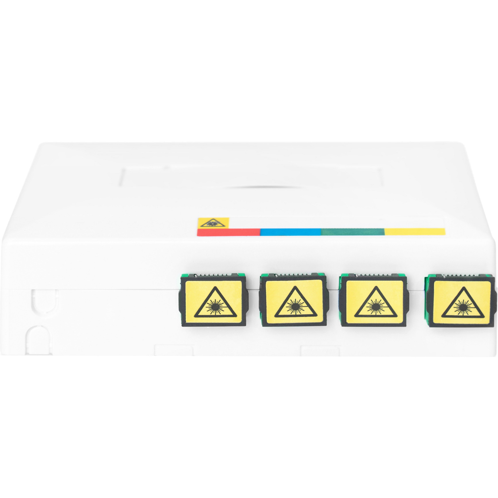 FTTH Gehäuse mit 4 x SC SX Kupplung, Spleißbox