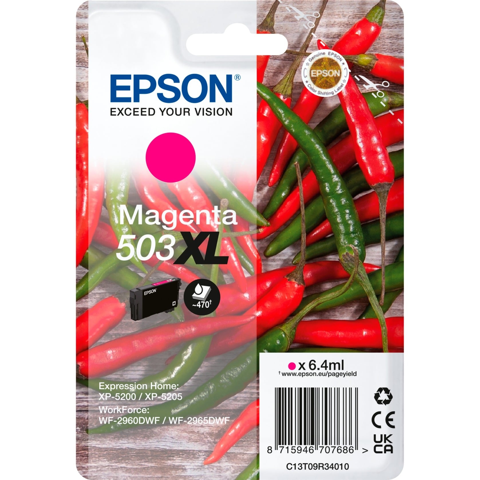Tinte magenta 503XL (C13T09R34010)