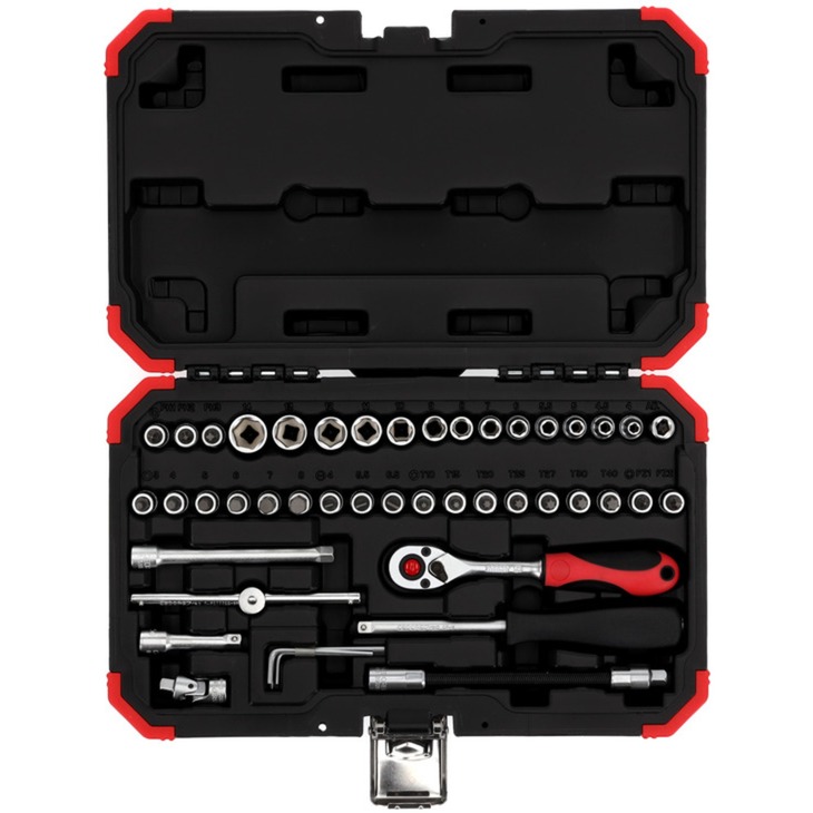Gedore Red Steckschlüssel-Satz 1/4″, 46-teilig | 04060833000529 Gedore Red Steckschlüssel-Satz 1/4″, 46-teilig | 04060833000529