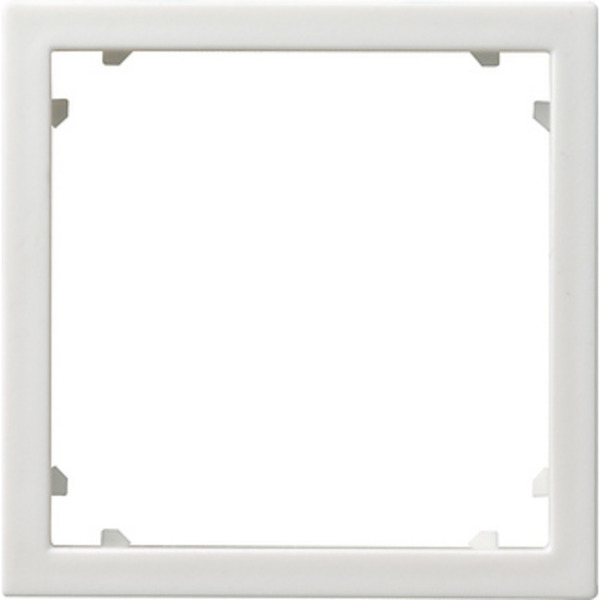 Zentraleinsatz mit quadratischem Ausschnitt 45x45 Alcatel, Adapter