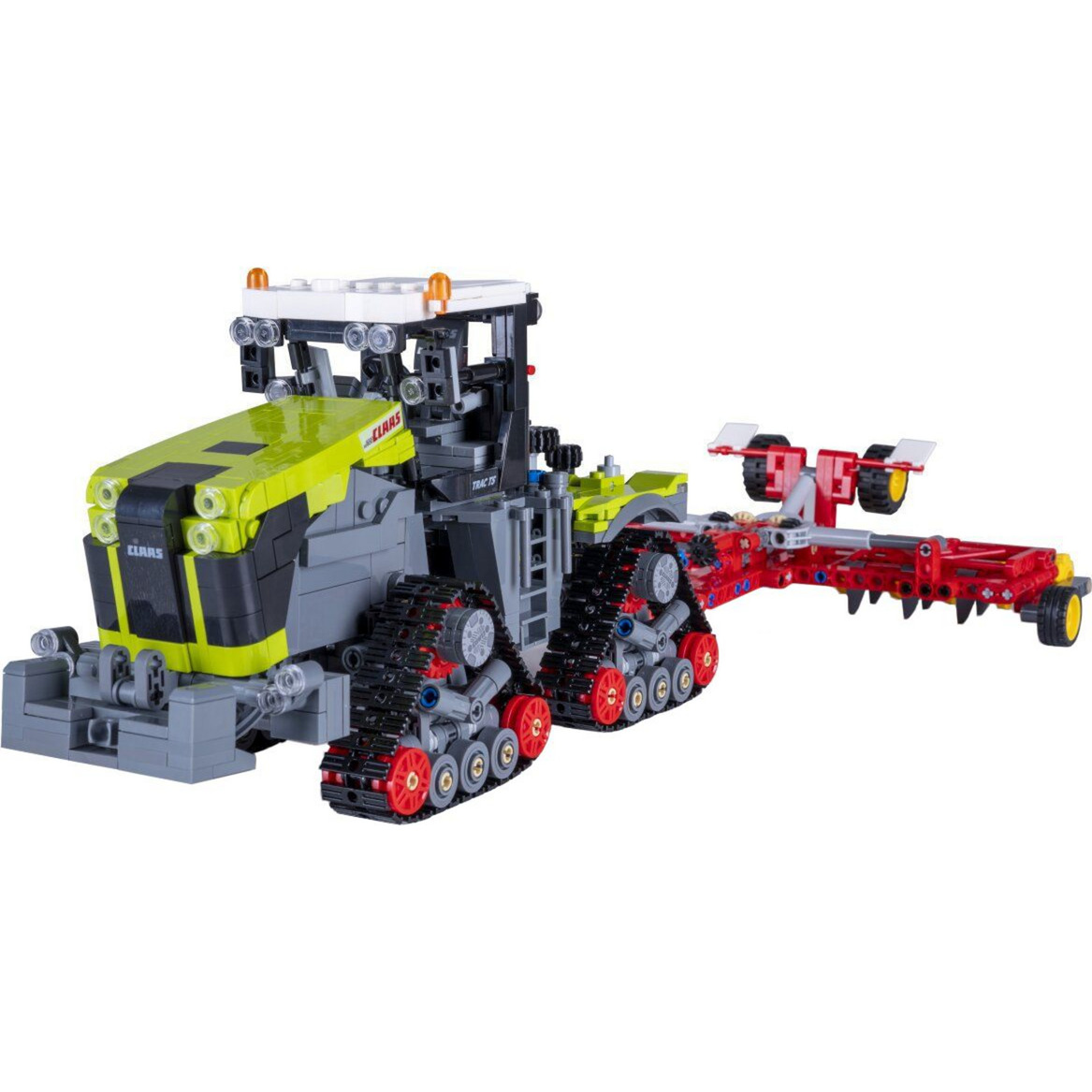 Claas Xerion 5000 Traktor Spielset Maßstab 1:32 Bausteine, Baukasten