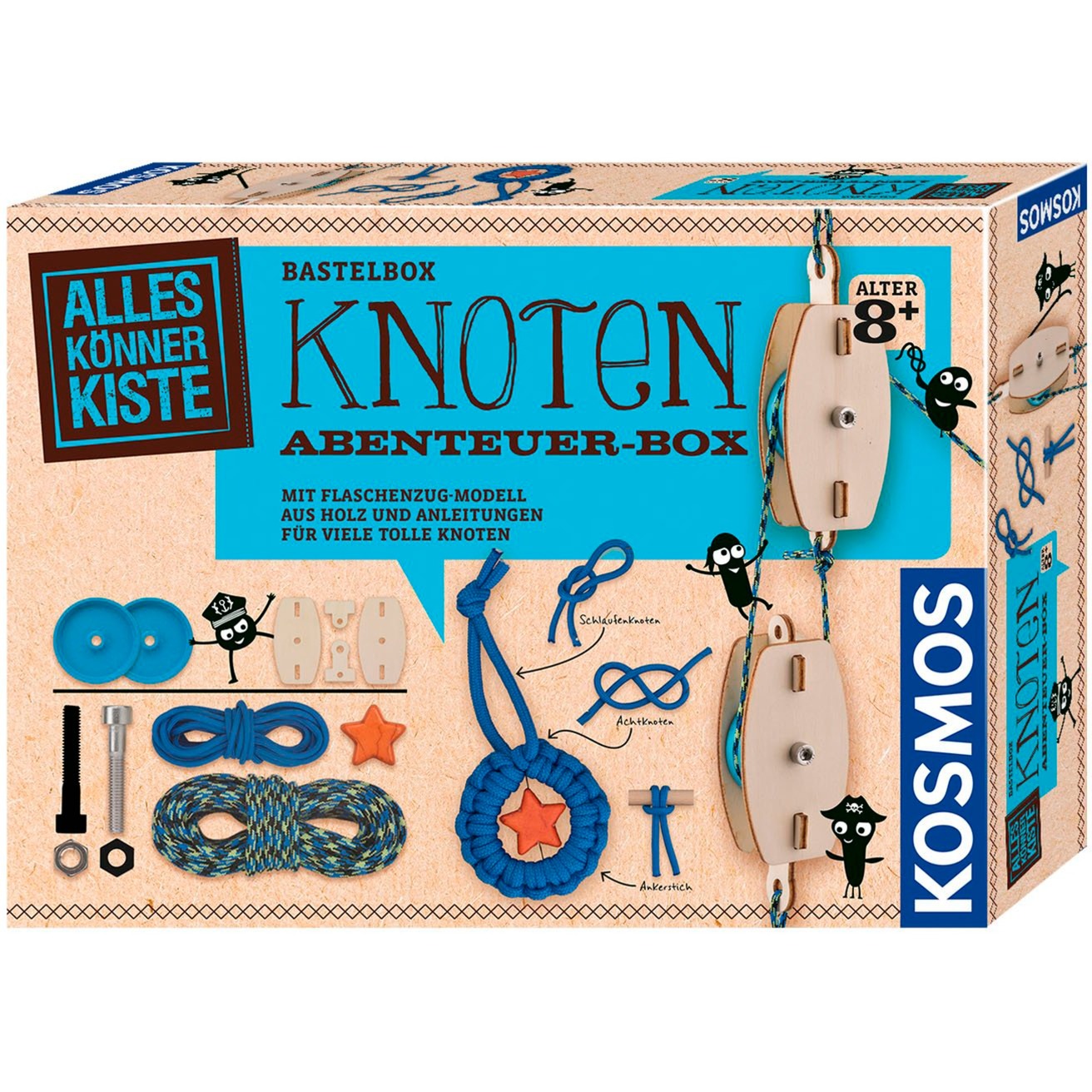 Bastelbox Knoten Abenteuer-Box, Basteln