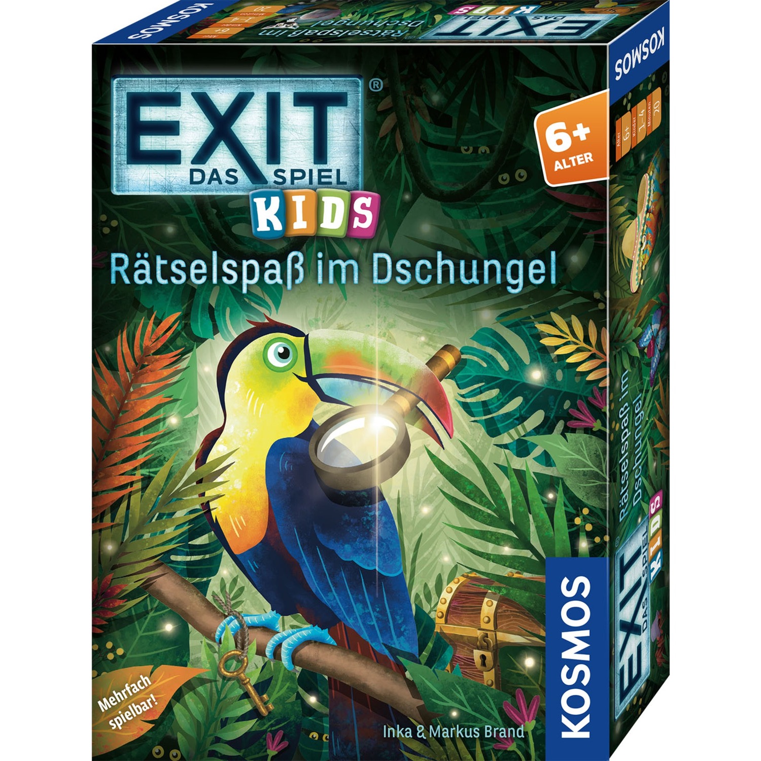 EXIT - Das Spiel Kids: Rätselspaß im Dschungel, Partyspiel