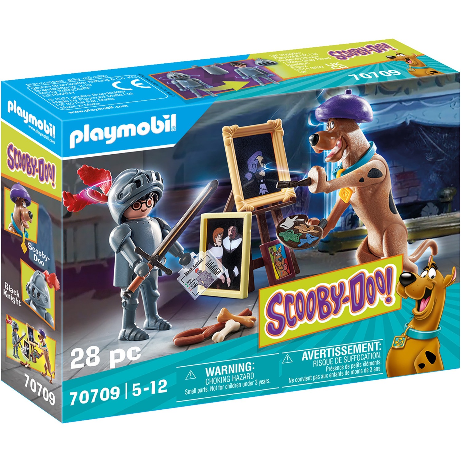 70709 SCOOBY-DOO! Abenteuer mit Black Knight, Konstruktionsspielzeug