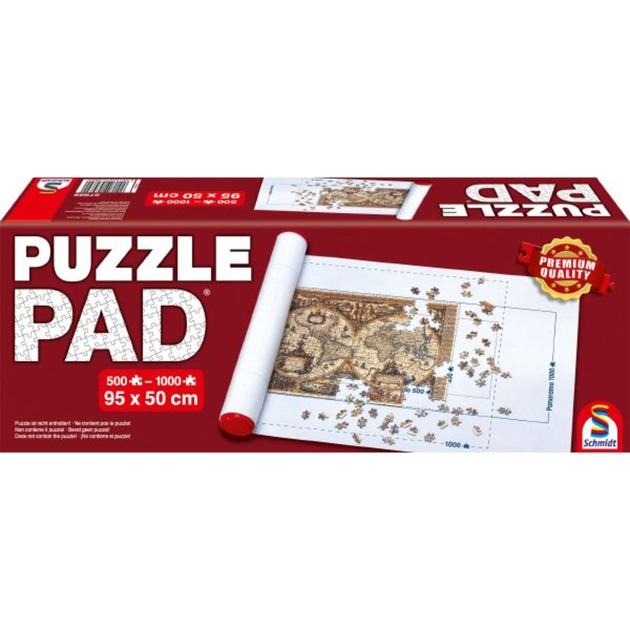 Schmidt Spiele Puzzlepad für 500- bis 1000-Teile-Puzzles, Schutzhülle | 04001504579890 Schmidt Spiele Puzzlepad für 500- bis 1000-Teile-Puzzles, Schutzhülle | 04001504579890