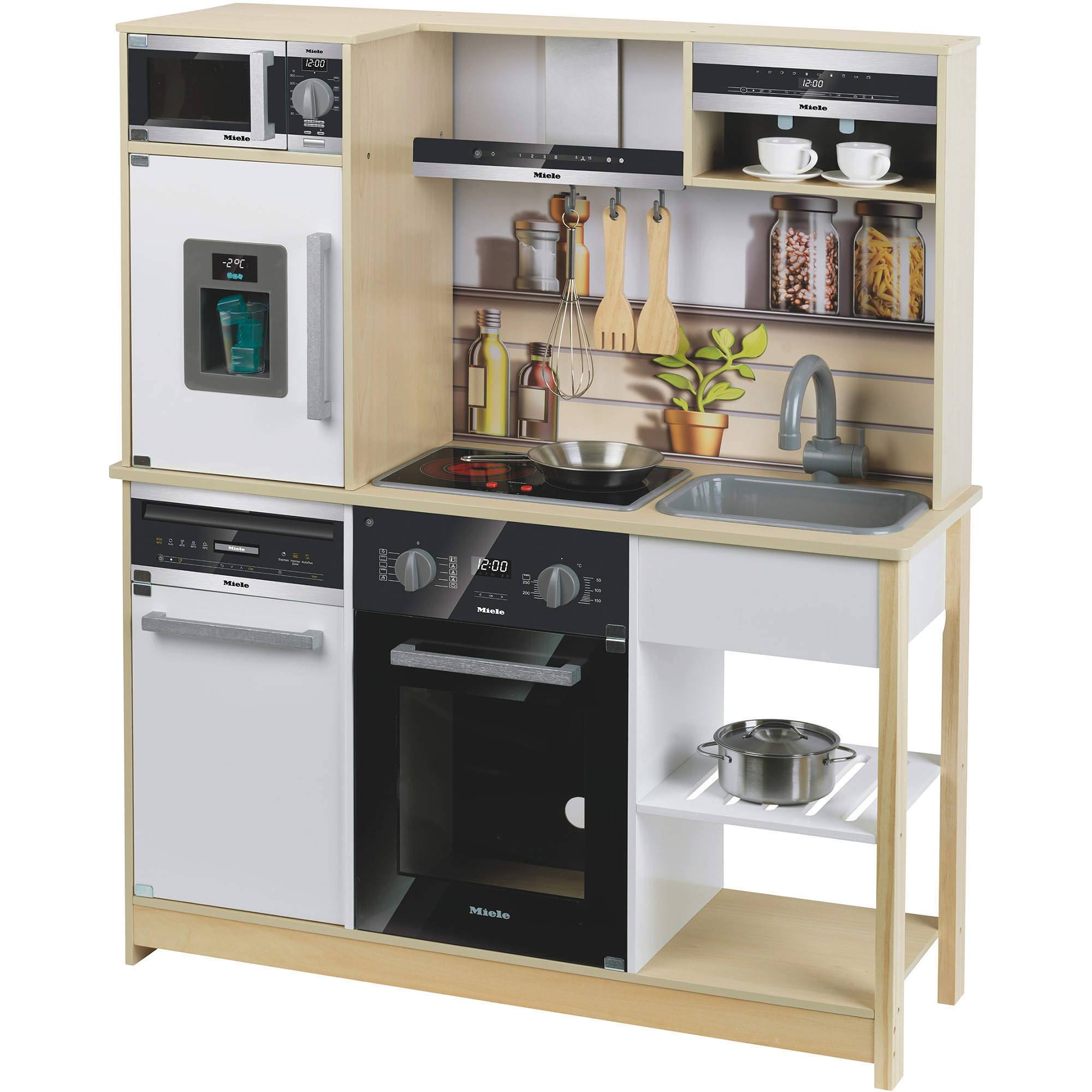 Miele Küche "Family", Holz, Spielküche