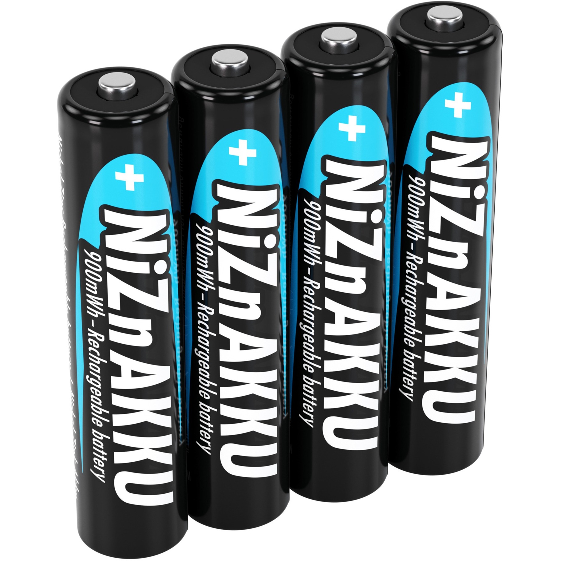 NiZN Akku Micro AAA 900mWh 4er