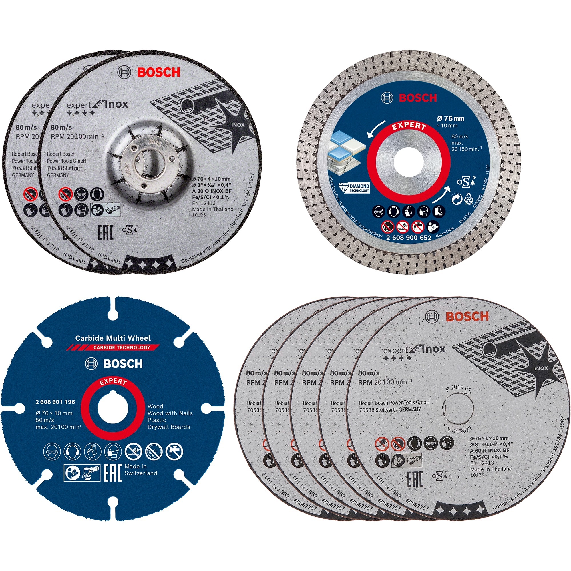 Bosch 76mm Bundle, mit Mini L-BOXX, Trennscheibe | 04059952678290 Bosch 76mm Bundle, mit Mini L-BOXX, Trennscheibe | 04059952678290