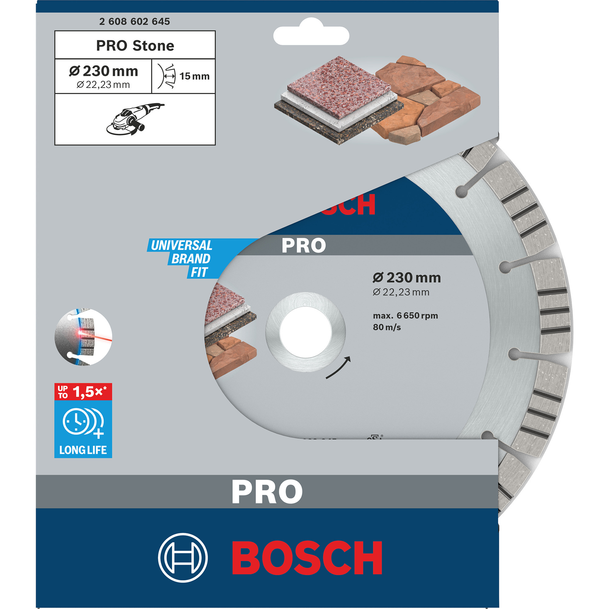 PRO Stone Diamanttrennscheibe, Ø 230mm