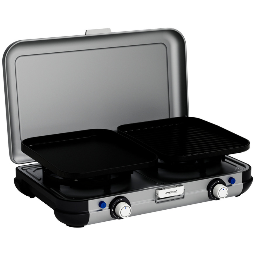 Camping Kitchen 2 Grill & Go Caravan, 30 mbar, Gaskocher