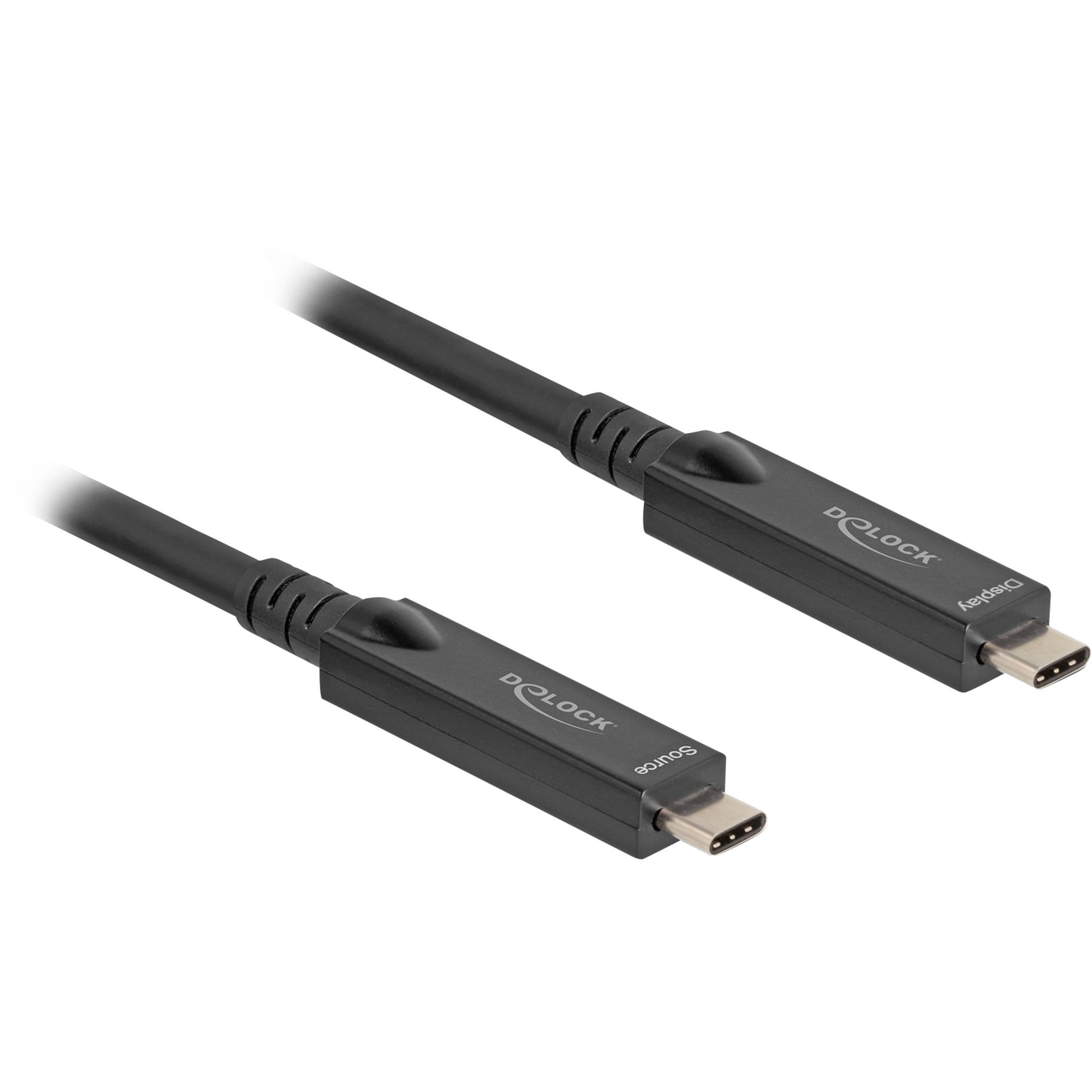Aktives Optisches USB-C 8K Video + Daten + PD Kabel