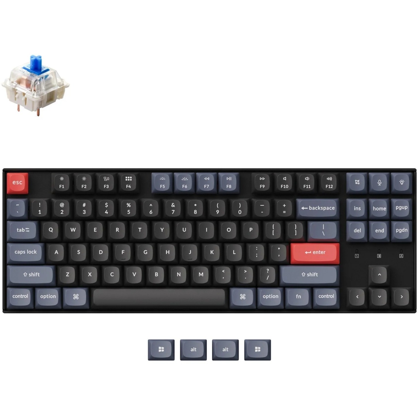 Keychron K8 Pro, Gaming-Tastatur | 04895248806905 Keychron K8 Pro, Gaming-Tastatur | 04895248806905