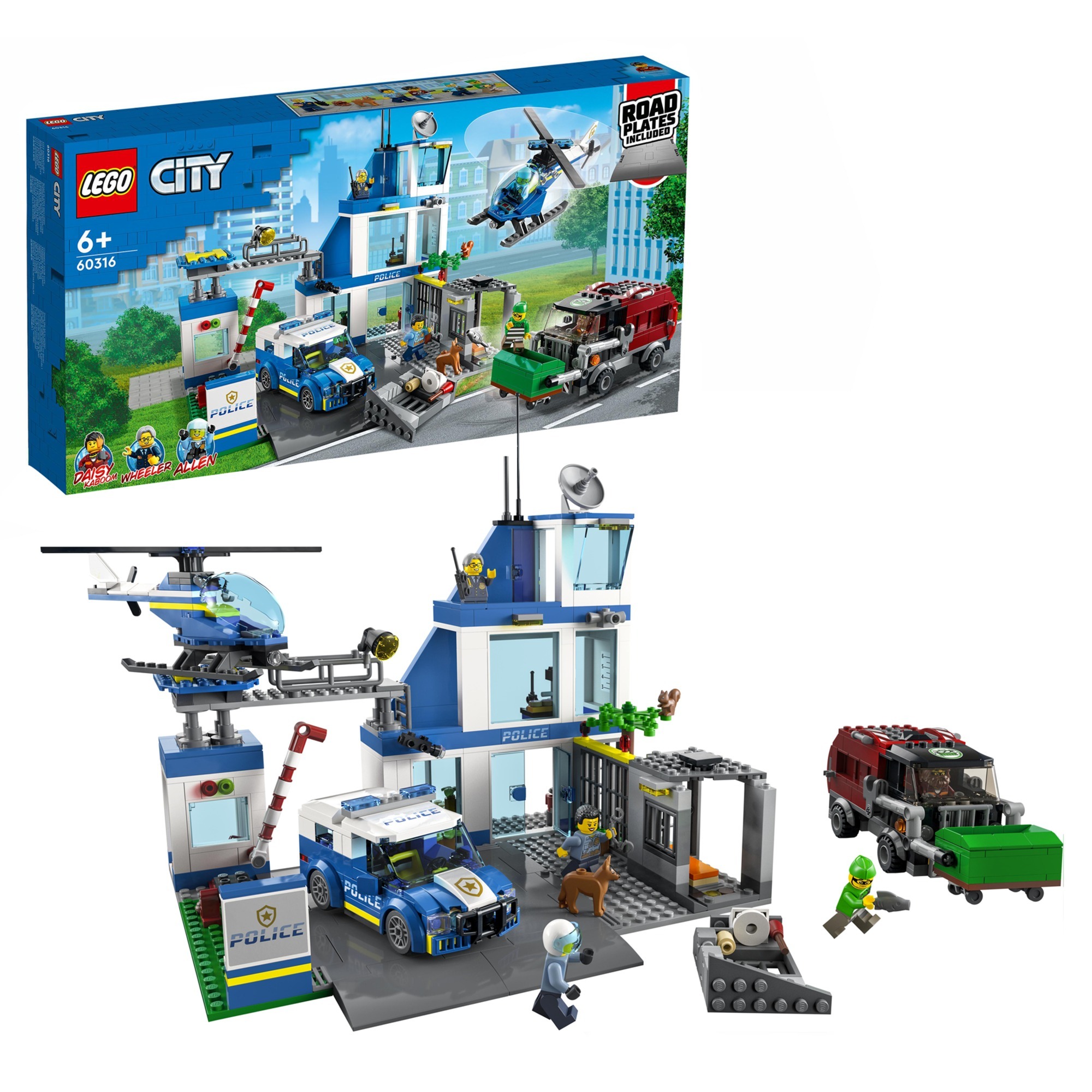 60316 City Polizeistation, Konstruktionsspielzeug