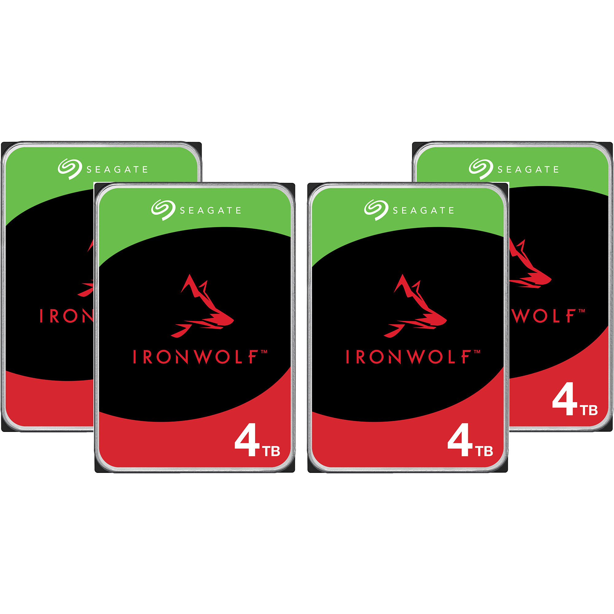 IronWolf NAS 4 x 4 TB Bundle, Festplatte