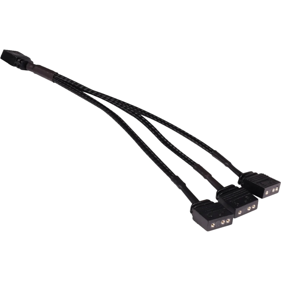 Alphacool Y-Kabelsplitter aRGB 3-Pin auf 3x 3-Pin, 15cm | 04250197187091 Alphacool Y-Kabelsplitter aRGB 3-Pin auf 3x 3-Pin, 15cm | 04250197187091