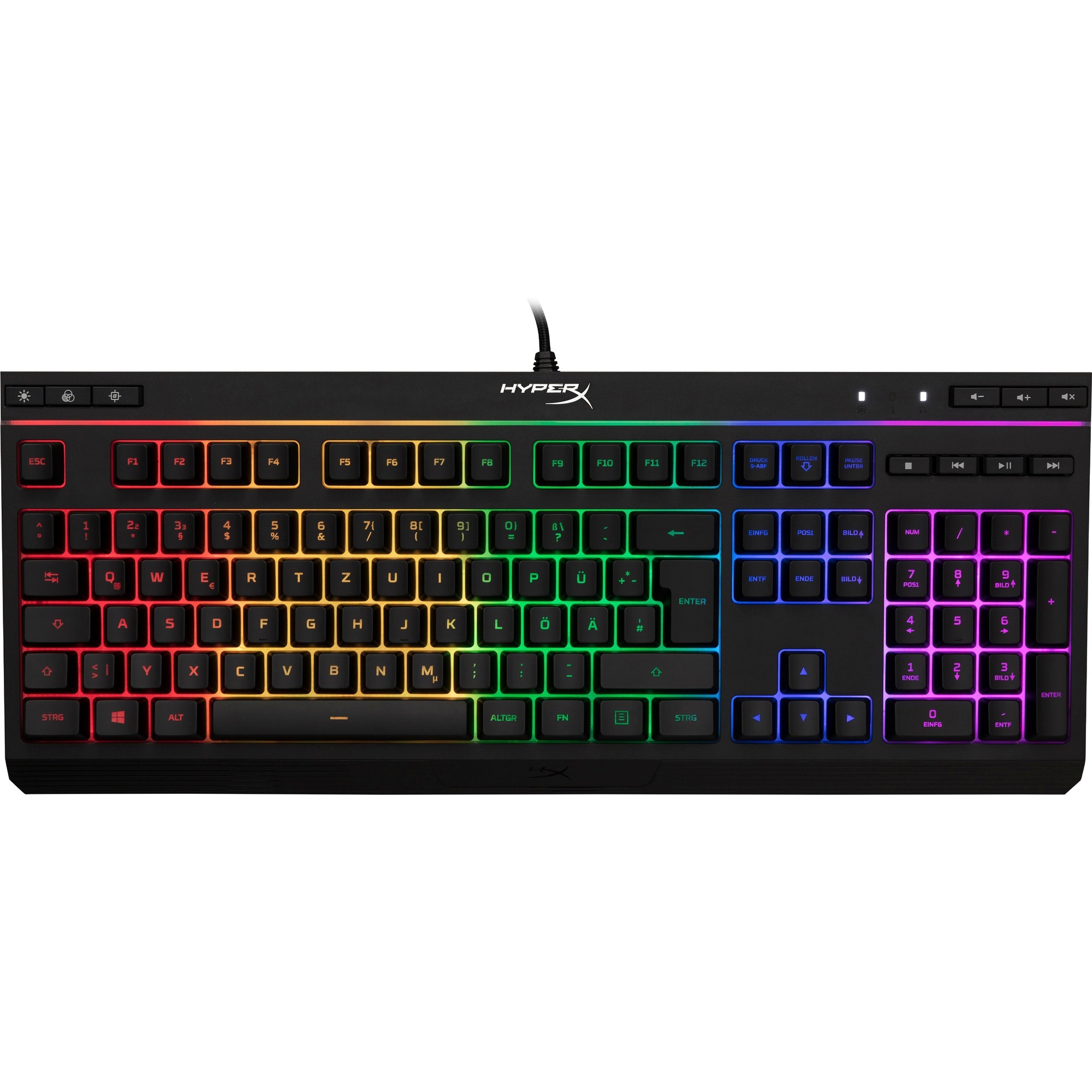HyperX Alloy Core RGB, Gaming-Tastatur | 00196188486672 HyperX Alloy Core RGB, Gaming-Tastatur | 00196188486672