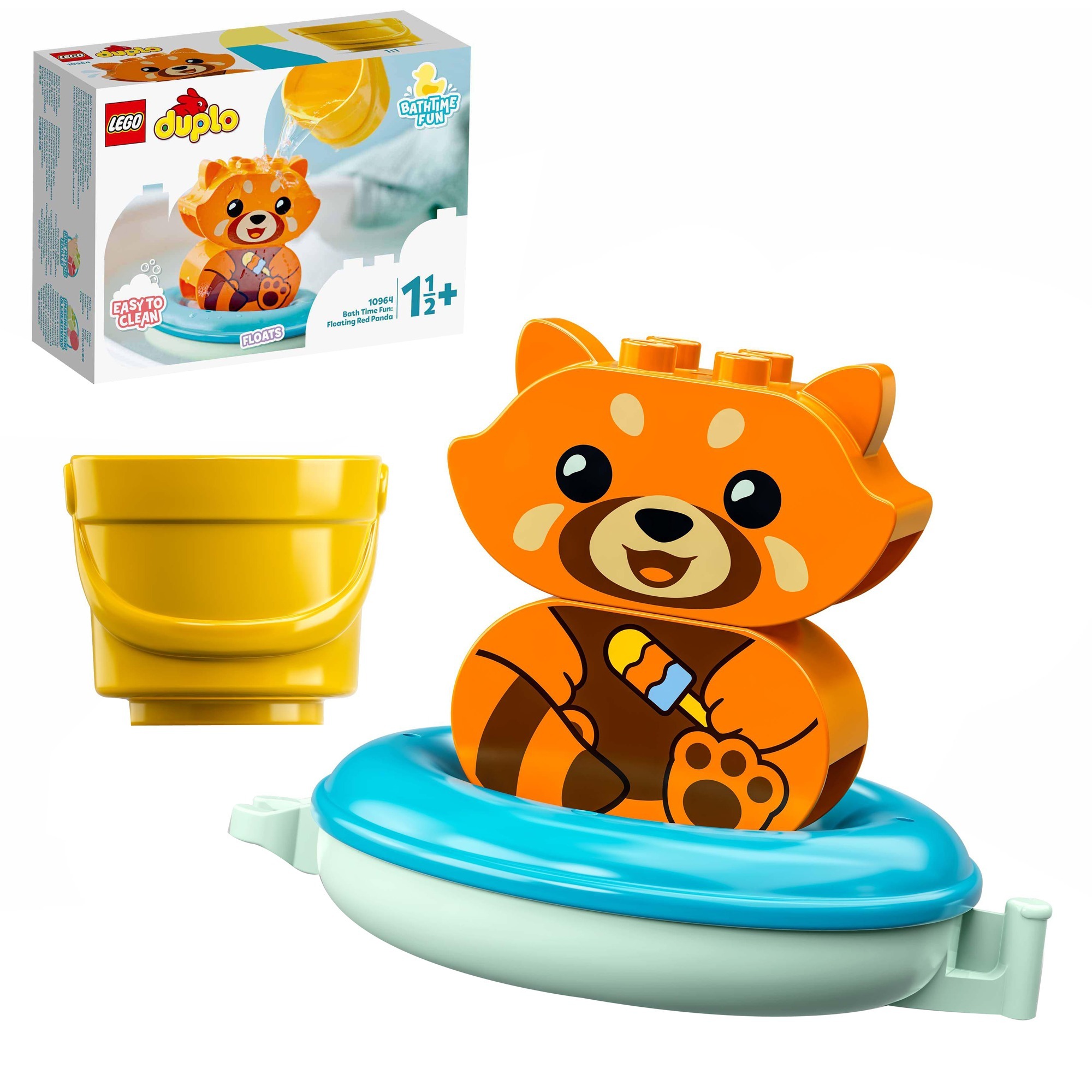 10964 DUPLO Badewannenspaß: Schwimmender Panda, Konstruktionsspielzeug