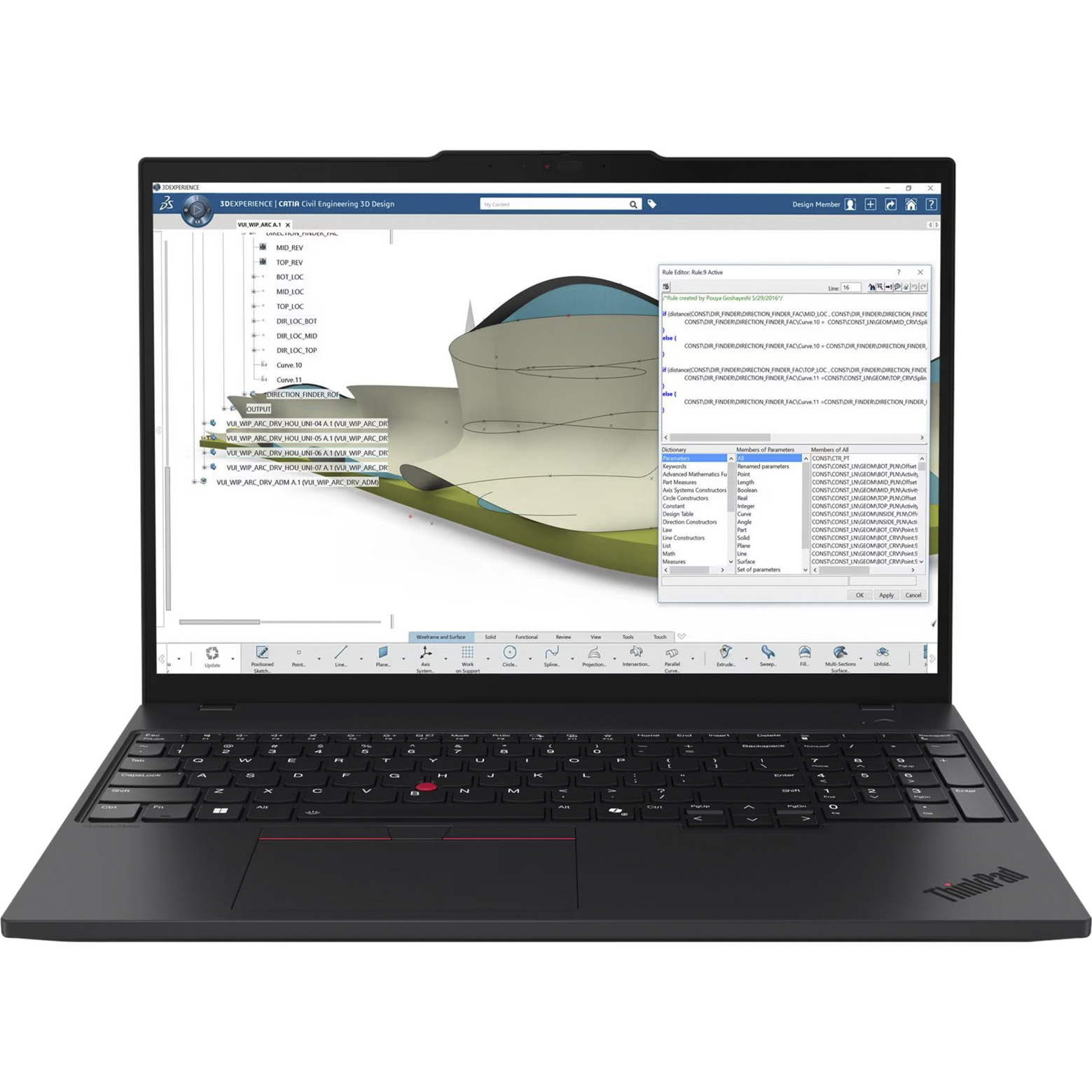 ThinkPad P16s AMD G4 (21QR003NGE), Notebook