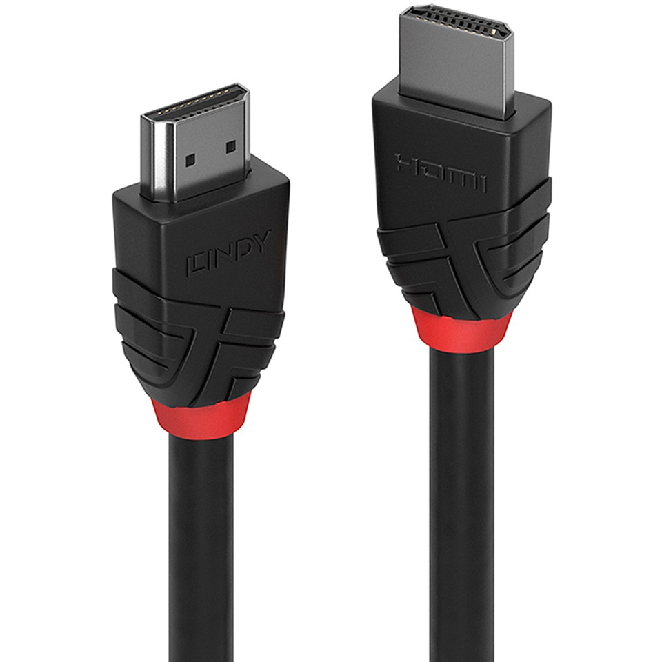 High Speed HDMI Kabel, Black Line