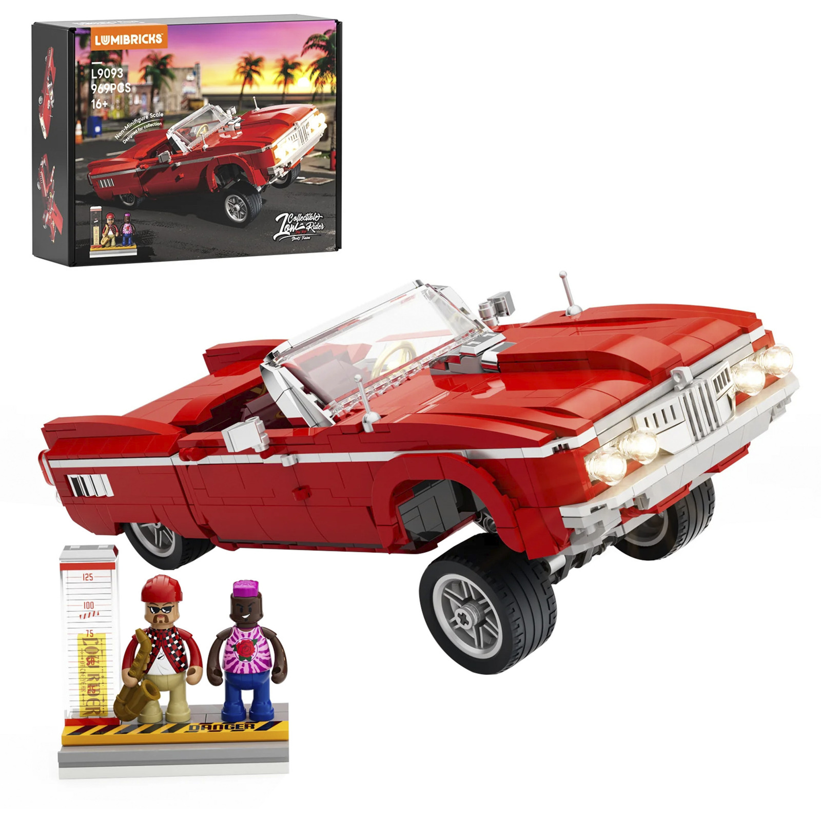 Low Rider - Big Red, Konstruktionsspielzeug