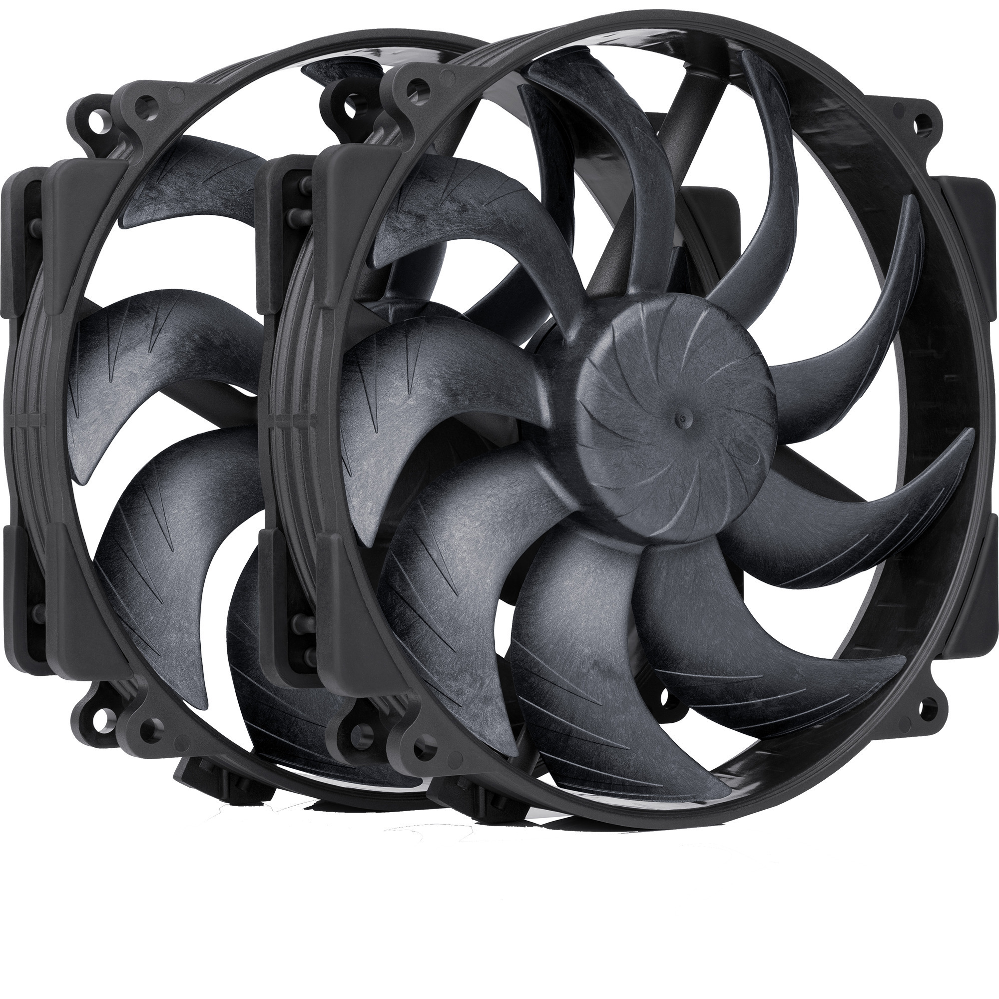 NF-A14x25r G2 PWM Sx2-PP chromax.black, Gehäuselüfter