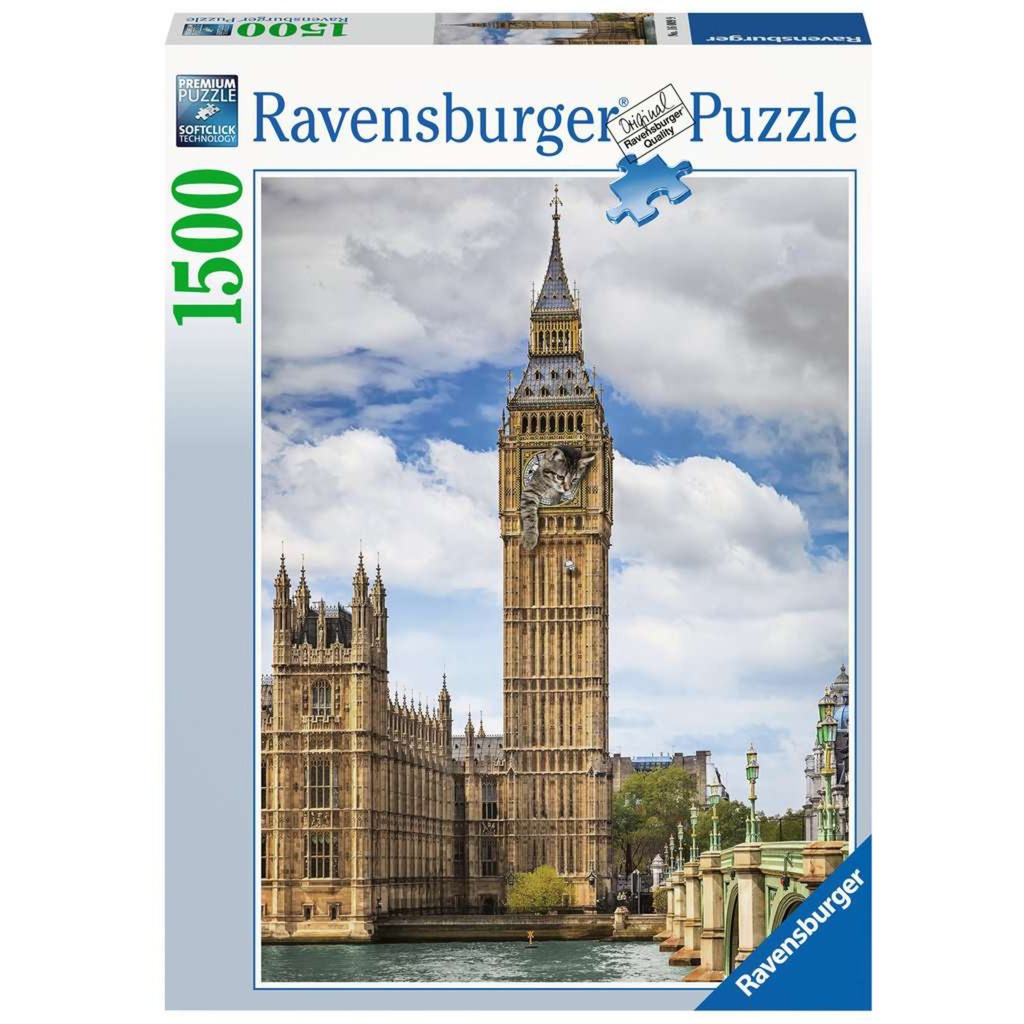 Ravensburger Puzzle Findus am Big Ben | 04005556160099 Ravensburger Puzzle Findus am Big Ben | 04005556160099