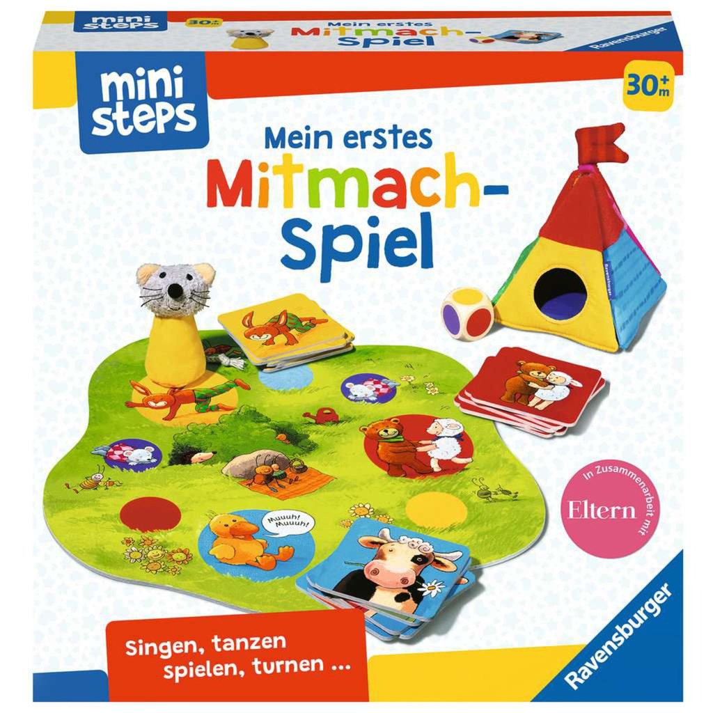 Ravensburger ministeps: Mein erstes Mitmach-Spiel, Brettspiel | 04005556041718