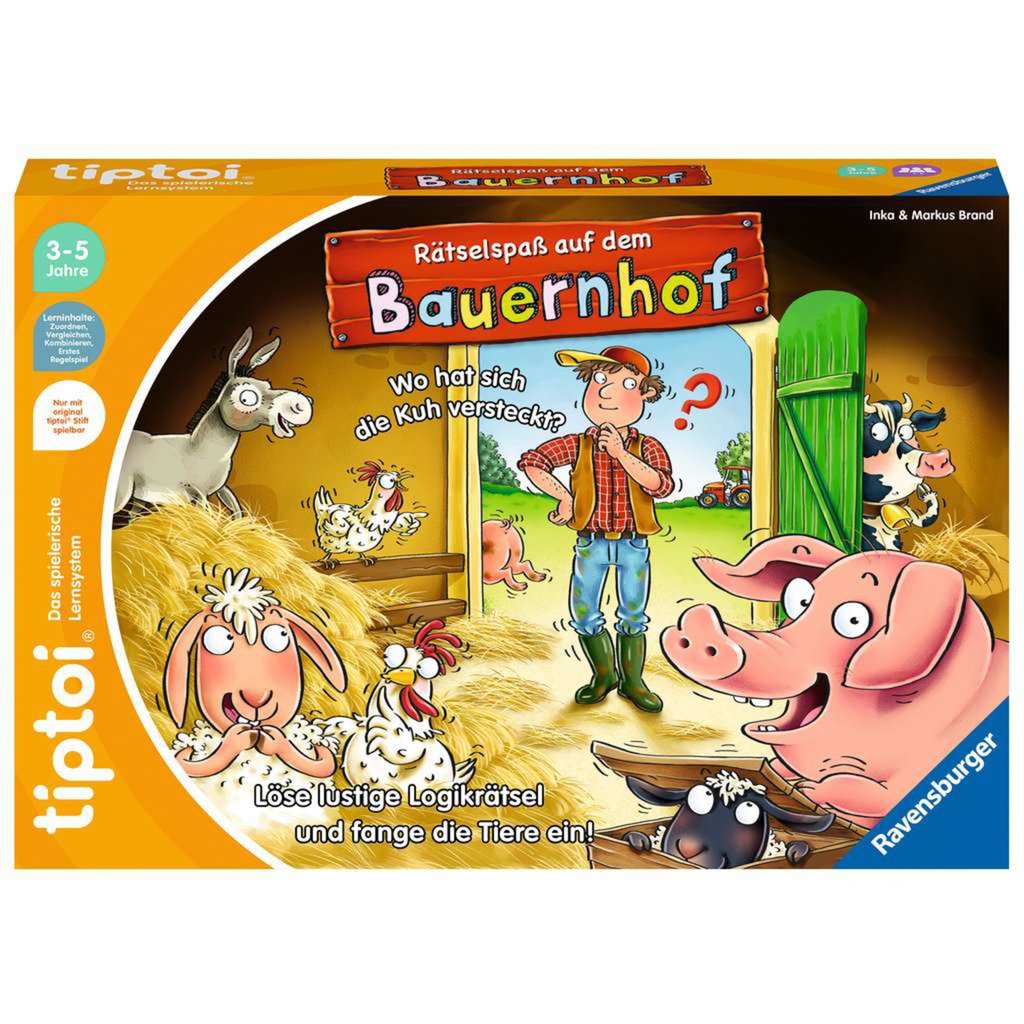 tiptoi Rätselspaß auf dem Bauernhof, Brettspiel