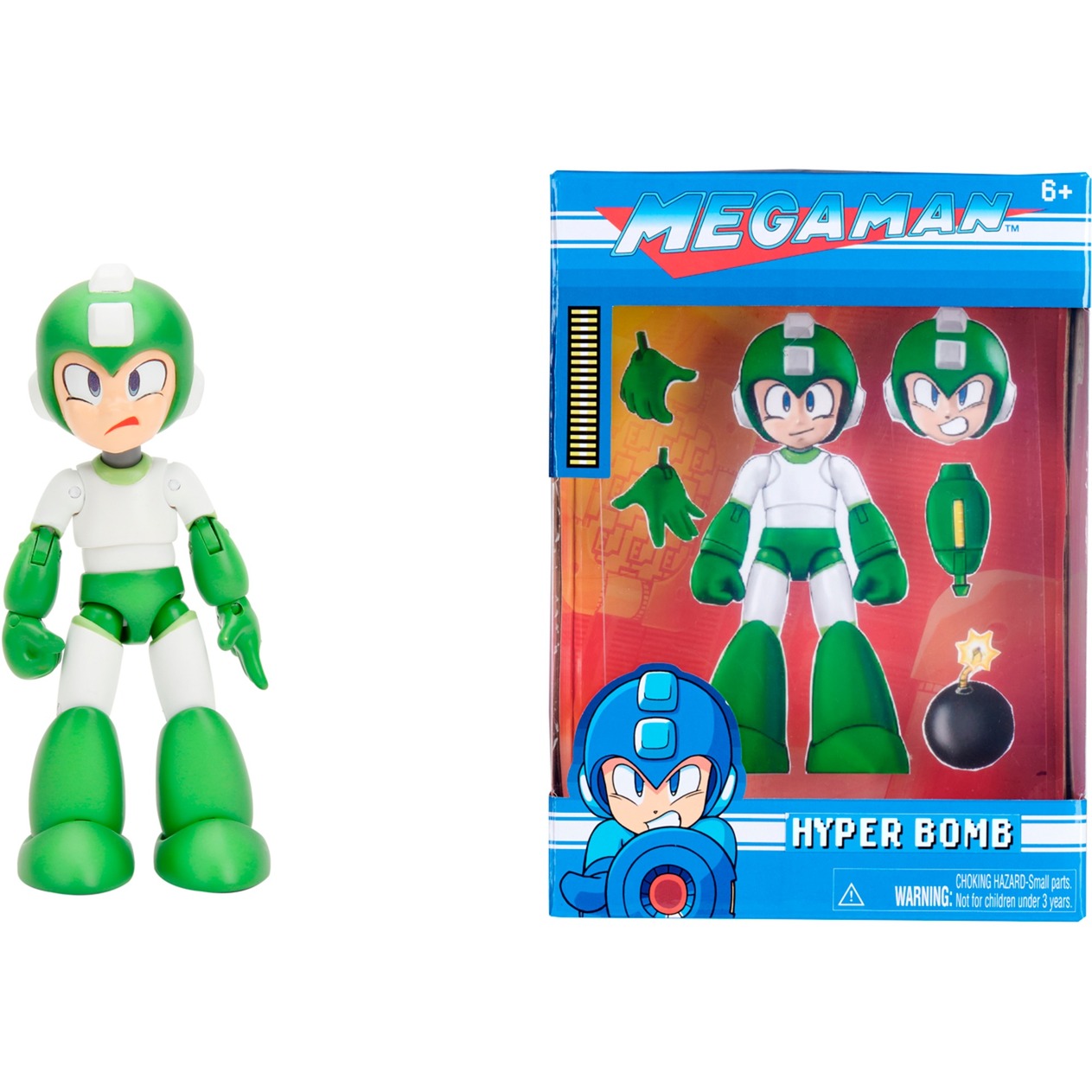 Jada Toys Mega Man - Hyper Bomb, Spielfigur
