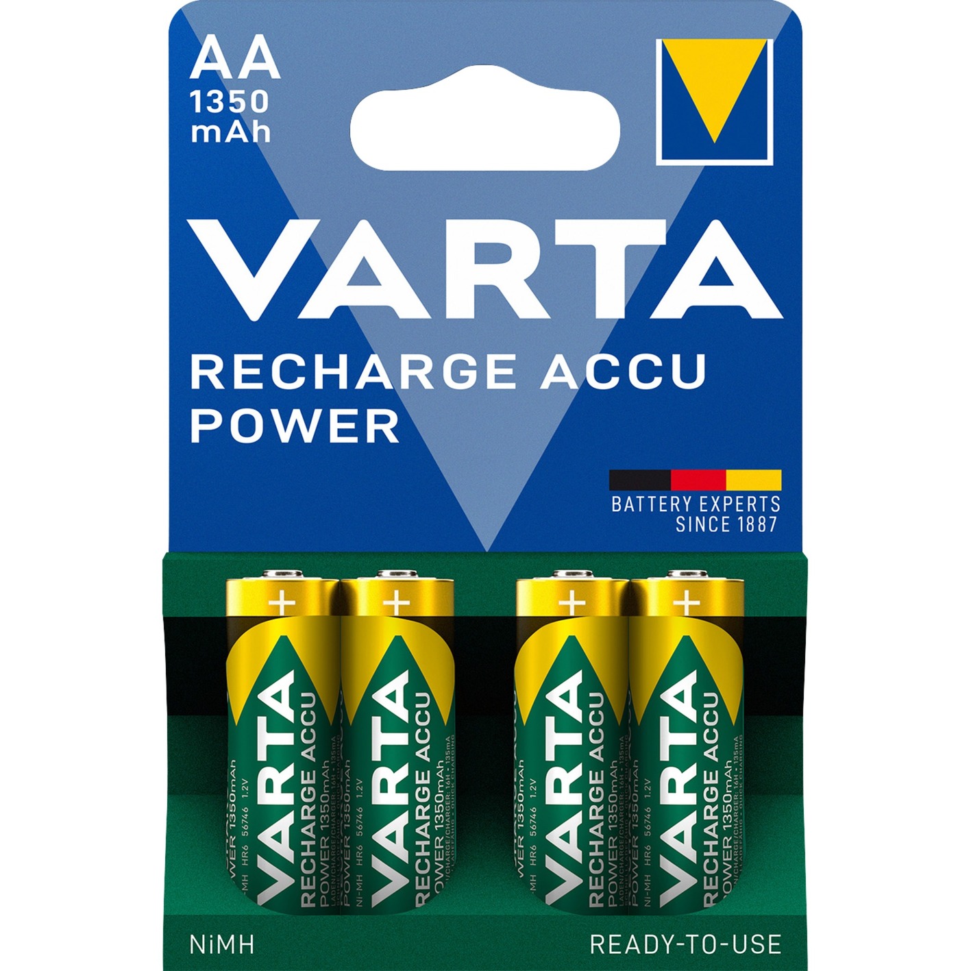 Recharge Accu Power AA 1350 mAh, Akku