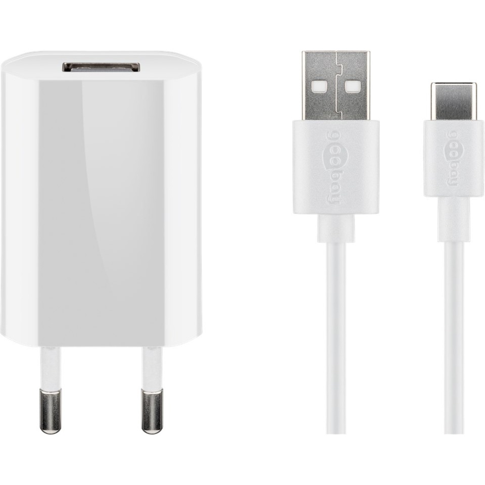 Goobay USB-C Ladeset 5 Watt, Ladegerät | 04040849453007 Goobay USB-C Ladeset 5 Watt, Ladegerät | 04040849453007