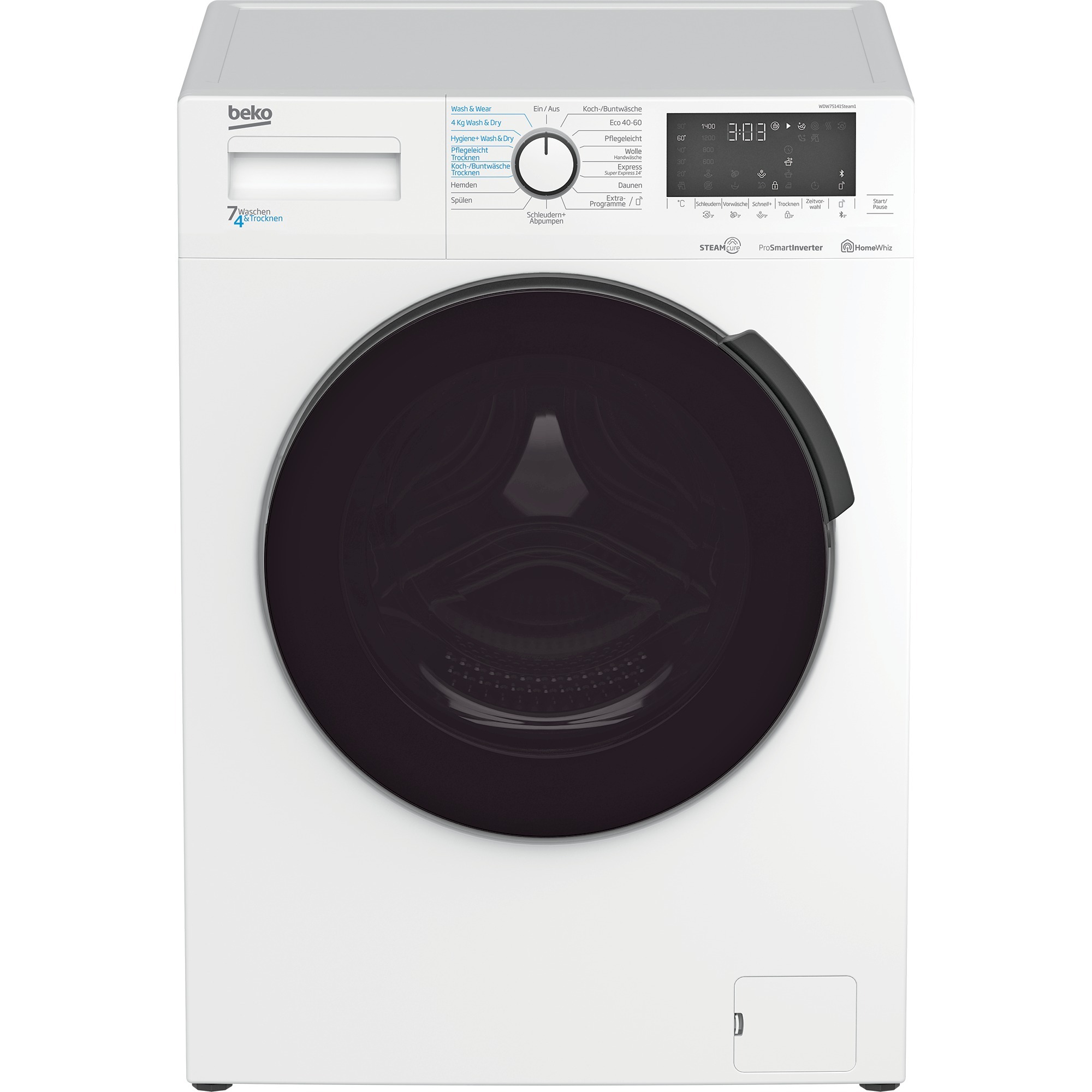 Beko WDW75141Steam1, Waschtrockner | 08690842353352 Beko WDW75141Steam1, Waschtrockner | 08690842353352
